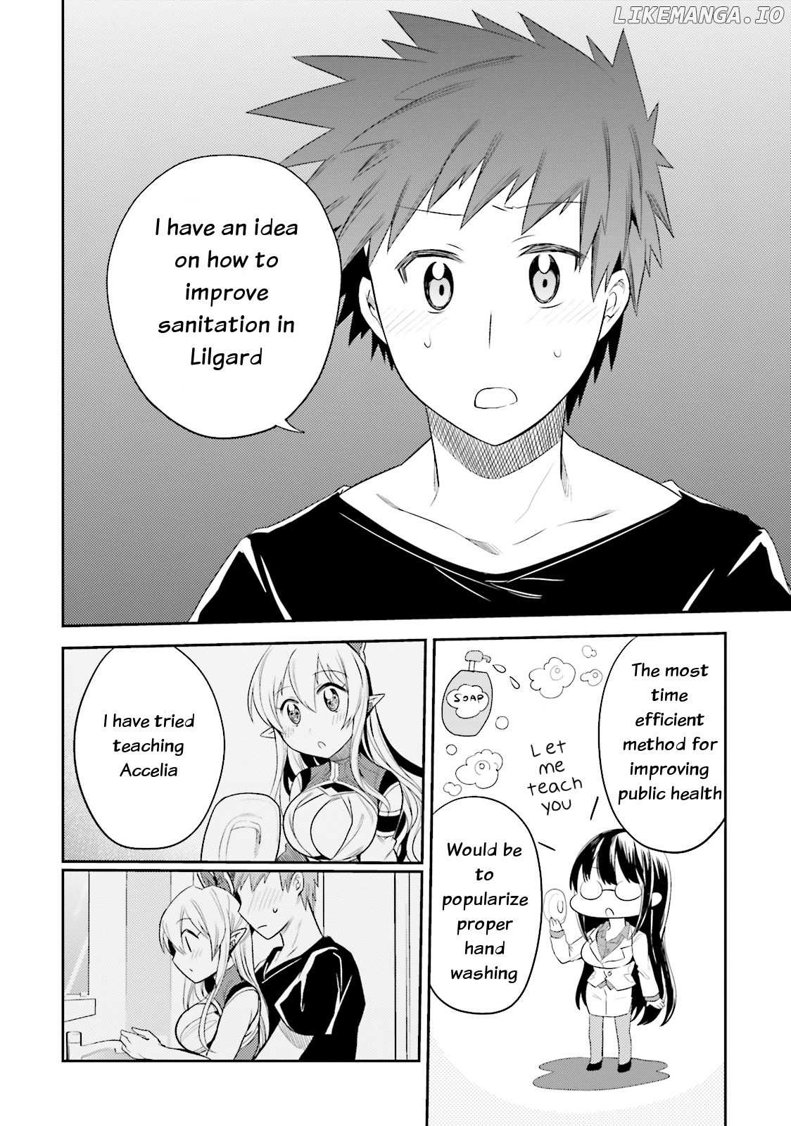 Elf Yome To Hajimeru Isekai Ryoushu Seikatsu chapter 8 - page 22