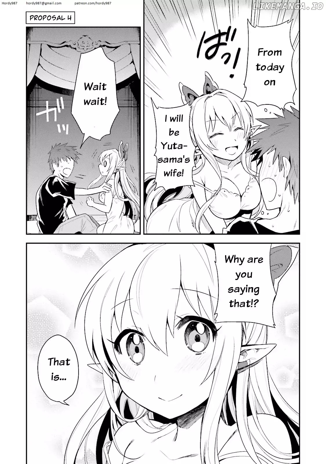 Elf Yome To Hajimeru Isekai Ryoushu Seikatsu chapter 4 - page 1