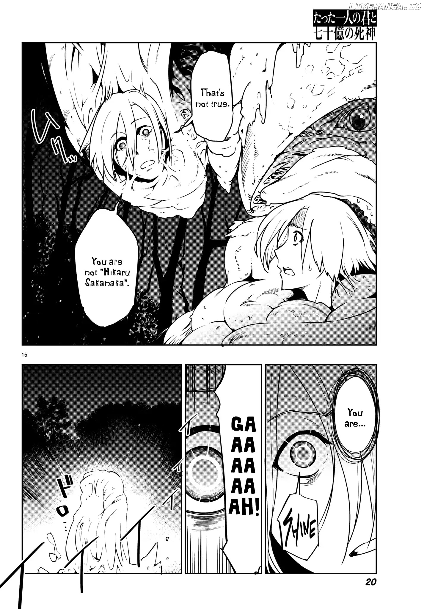 You, The One And Only, And The Seven Billion Grim Reapers chapter 4.1 - page 17