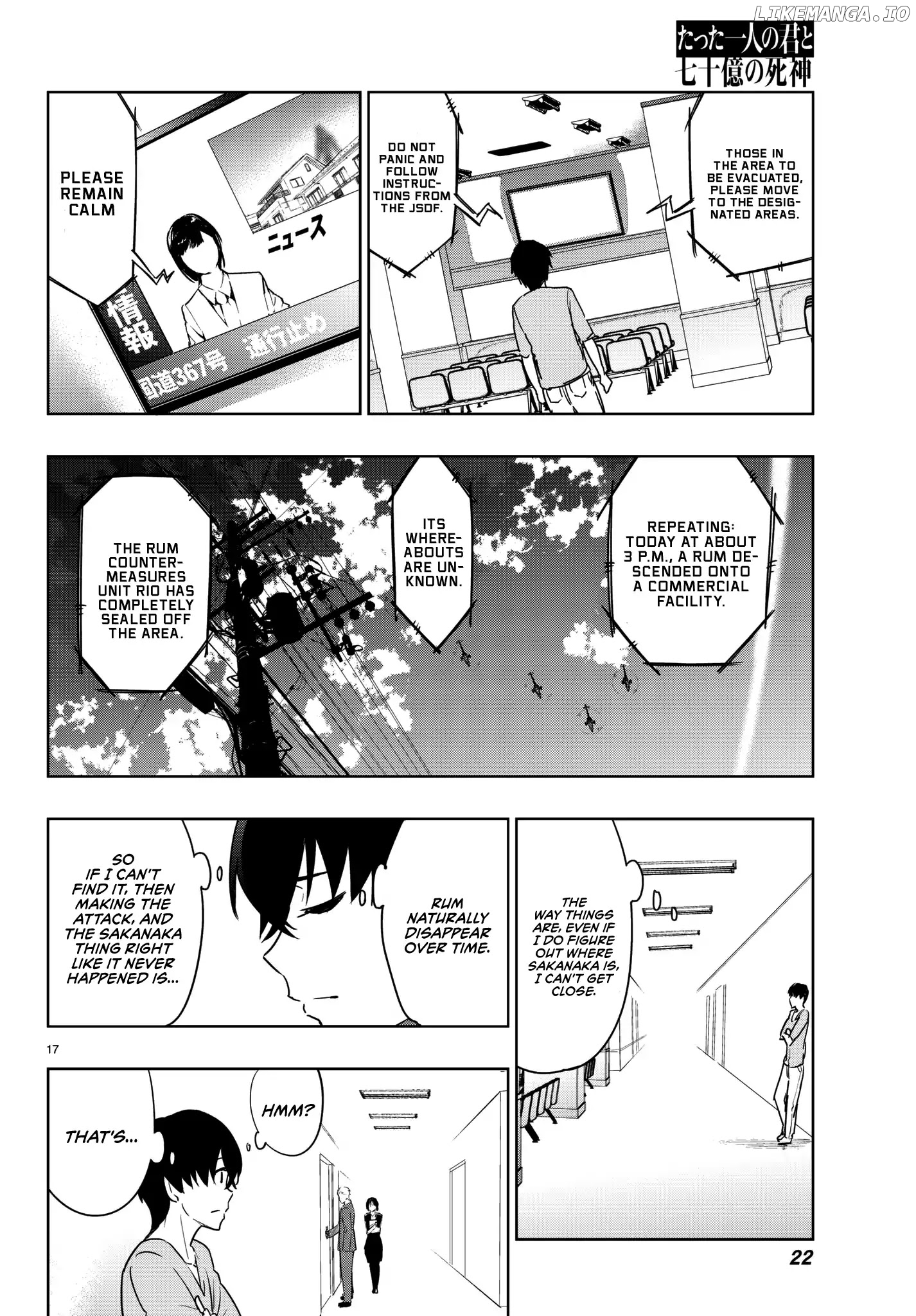 You, The One And Only, And The Seven Billion Grim Reapers chapter 4.1 - page 19