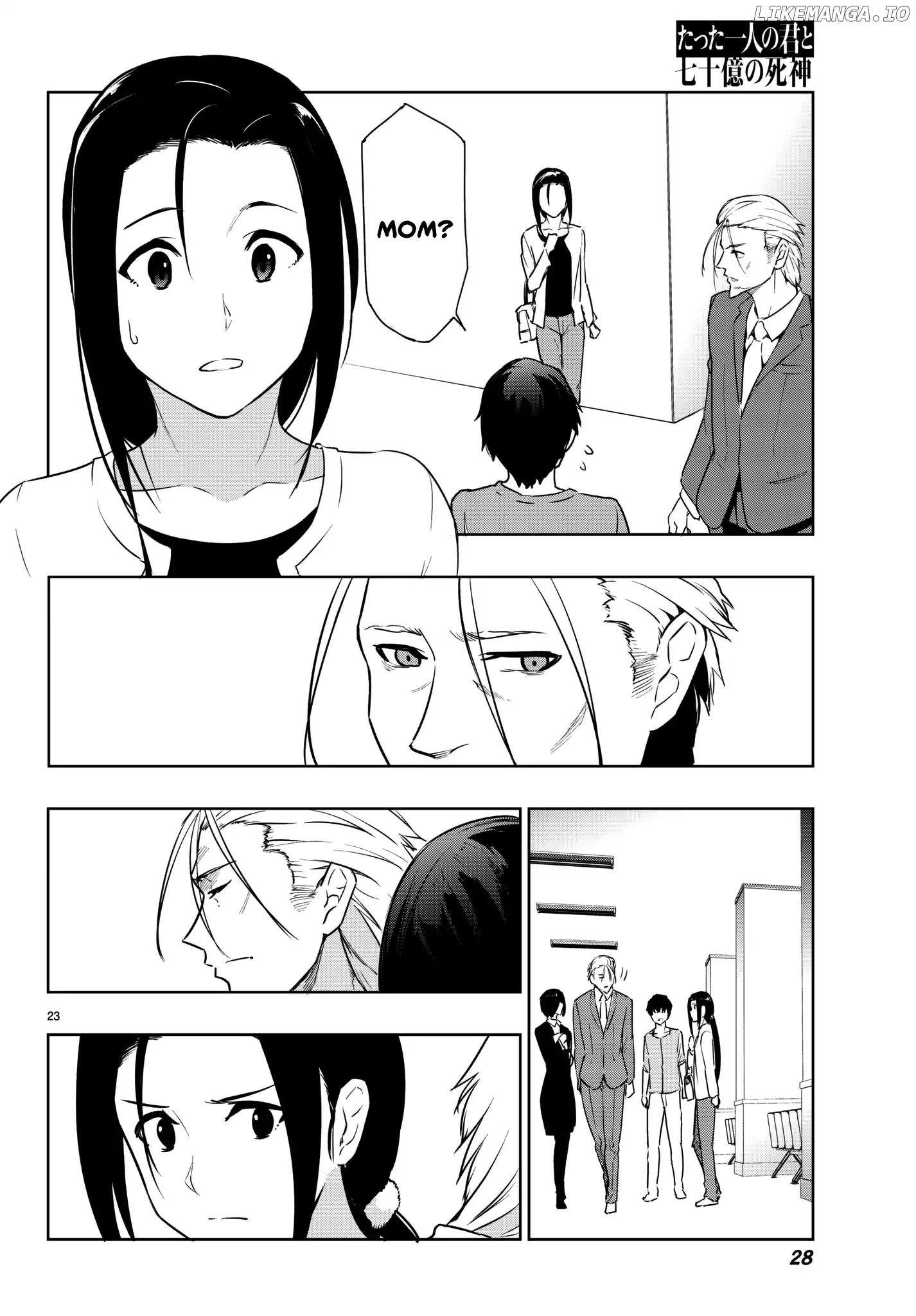 You, The One And Only, And The Seven Billion Grim Reapers chapter 4.1 - page 25