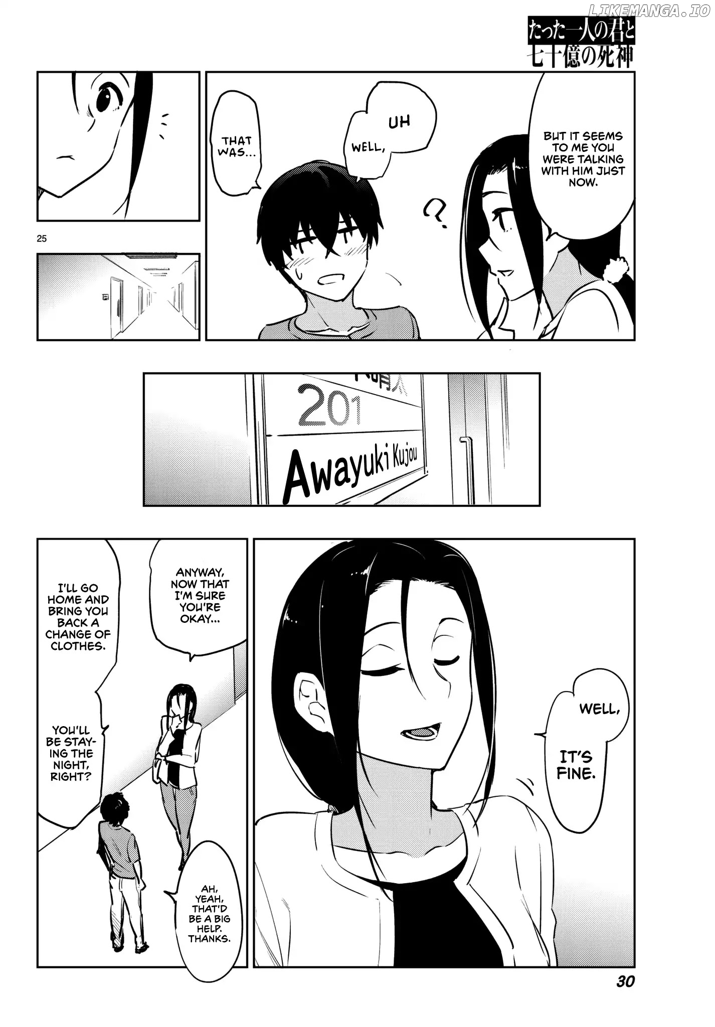 You, The One And Only, And The Seven Billion Grim Reapers chapter 4.1 - page 27