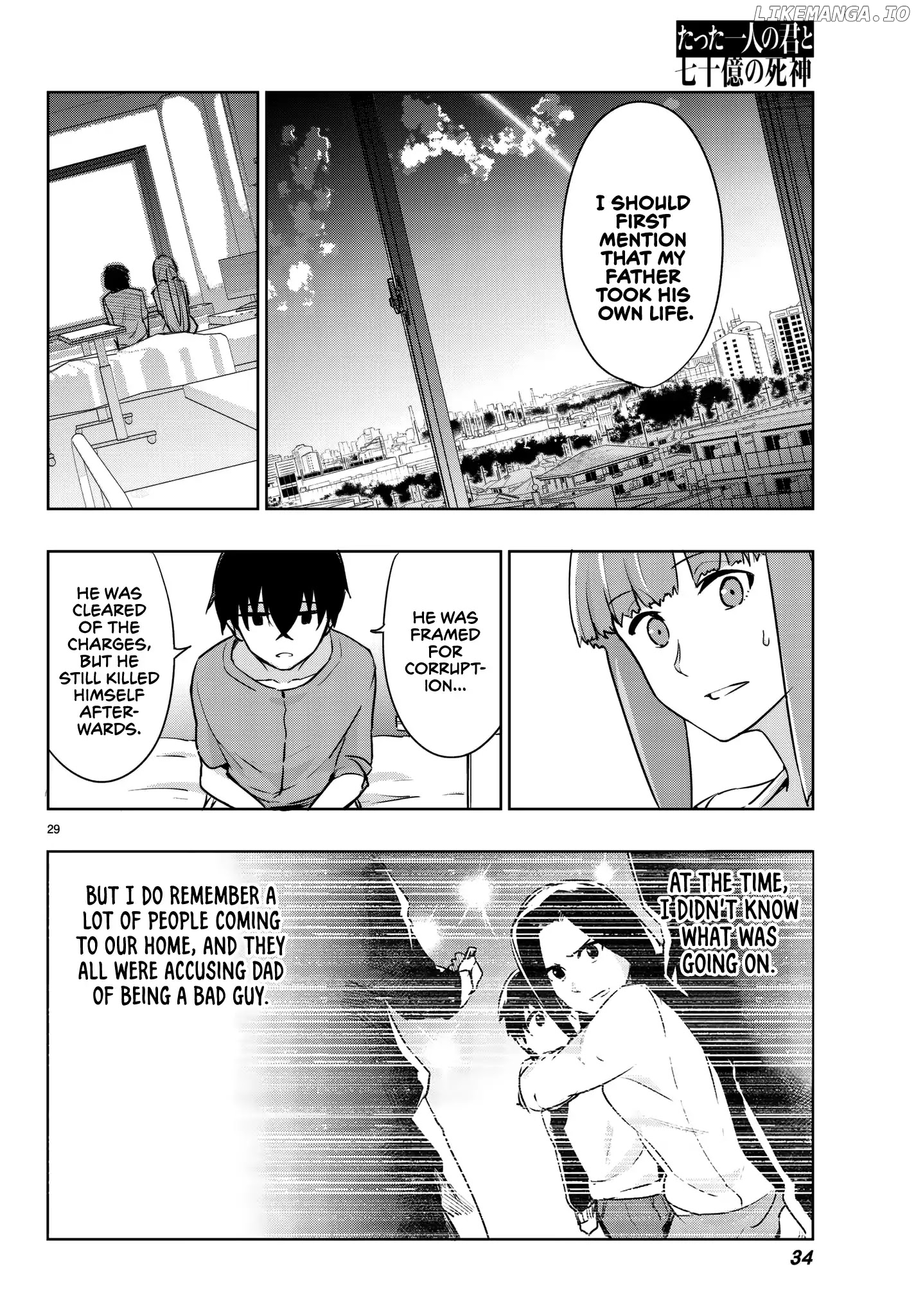 You, The One And Only, And The Seven Billion Grim Reapers chapter 4.1 - page 31