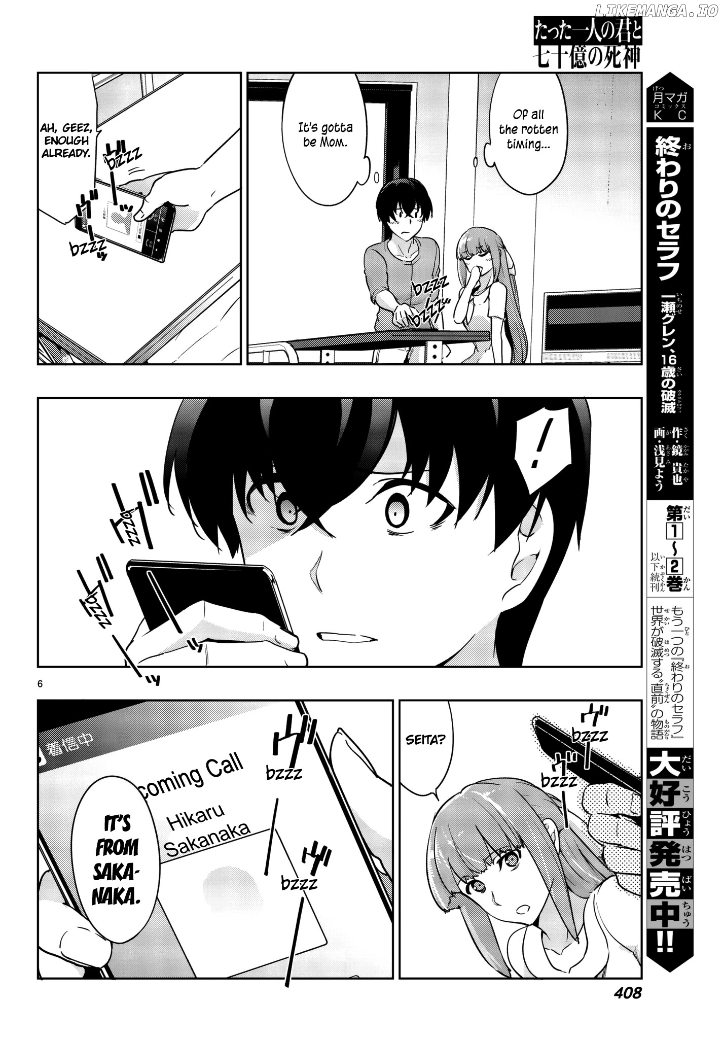 You, The One And Only, And The Seven Billion Grim Reapers chapter 4.2 - page 10