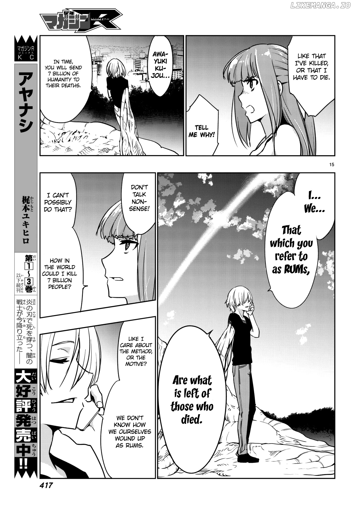 You, The One And Only, And The Seven Billion Grim Reapers chapter 4.2 - page 19