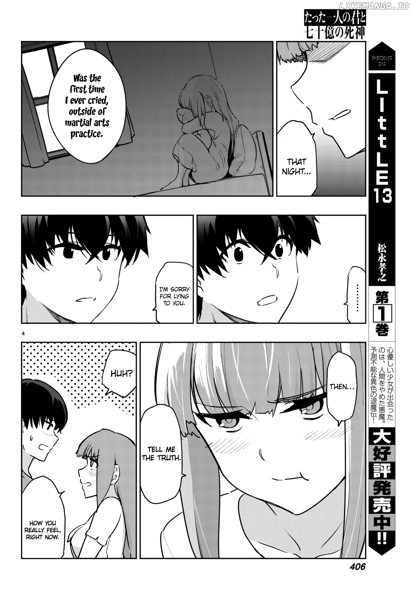 You, The One And Only, And The Seven Billion Grim Reapers chapter 4.2 - page 8