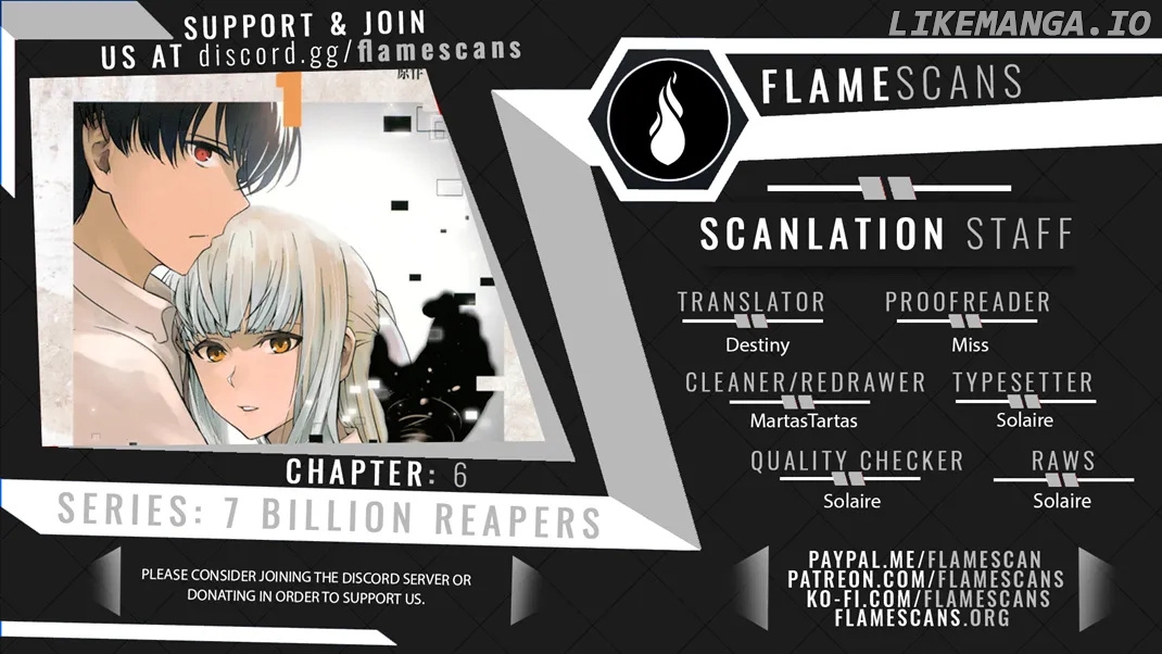 You, The One And Only, And The Seven Billion Grim Reapers chapter 6 - page 1