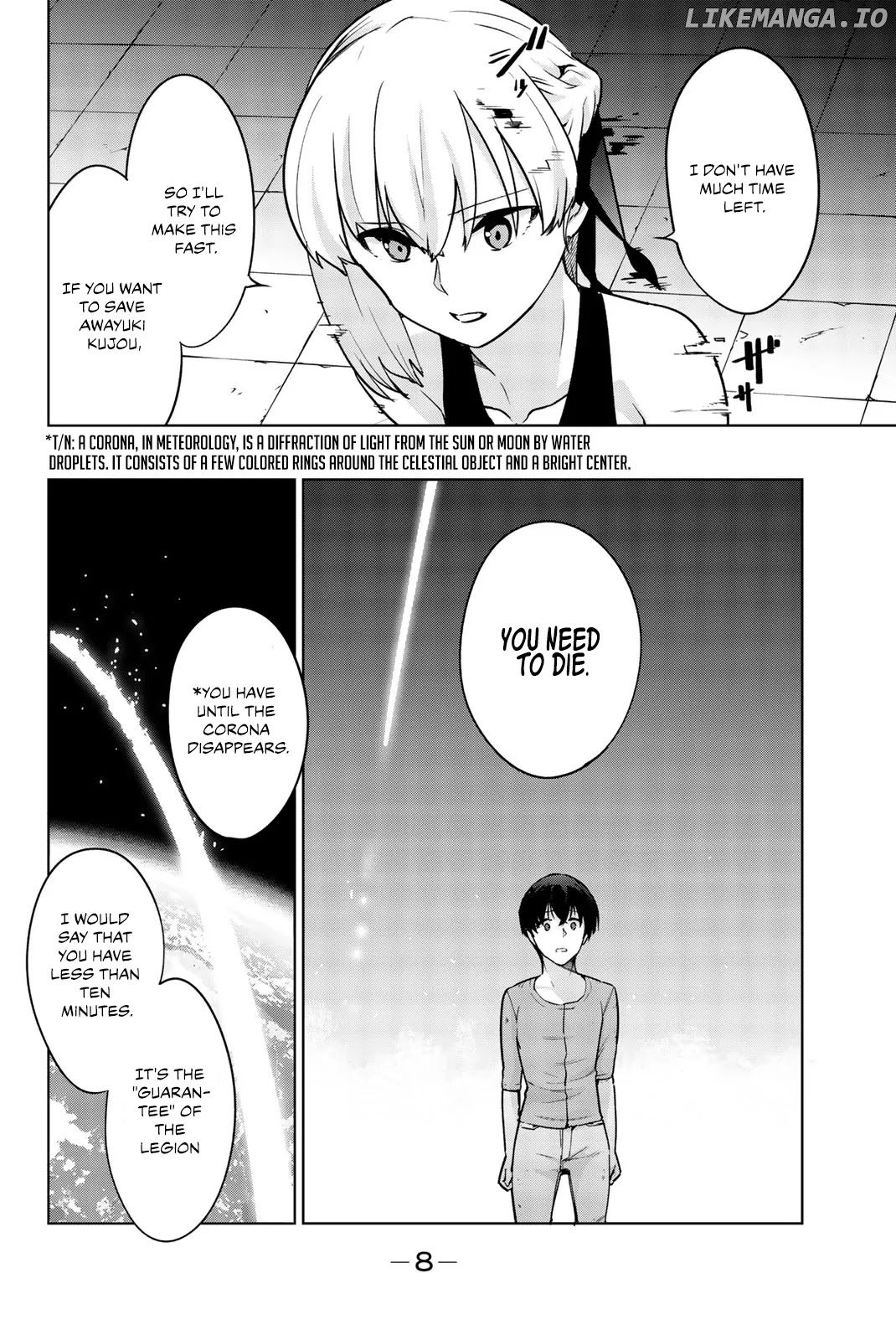 You, The One And Only, And The Seven Billion Grim Reapers chapter 6 - page 11