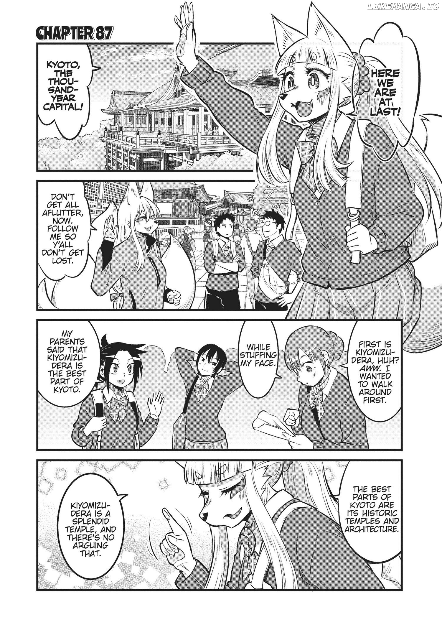 High School Inari Tamamo-Chan! chapter 87 - page 1