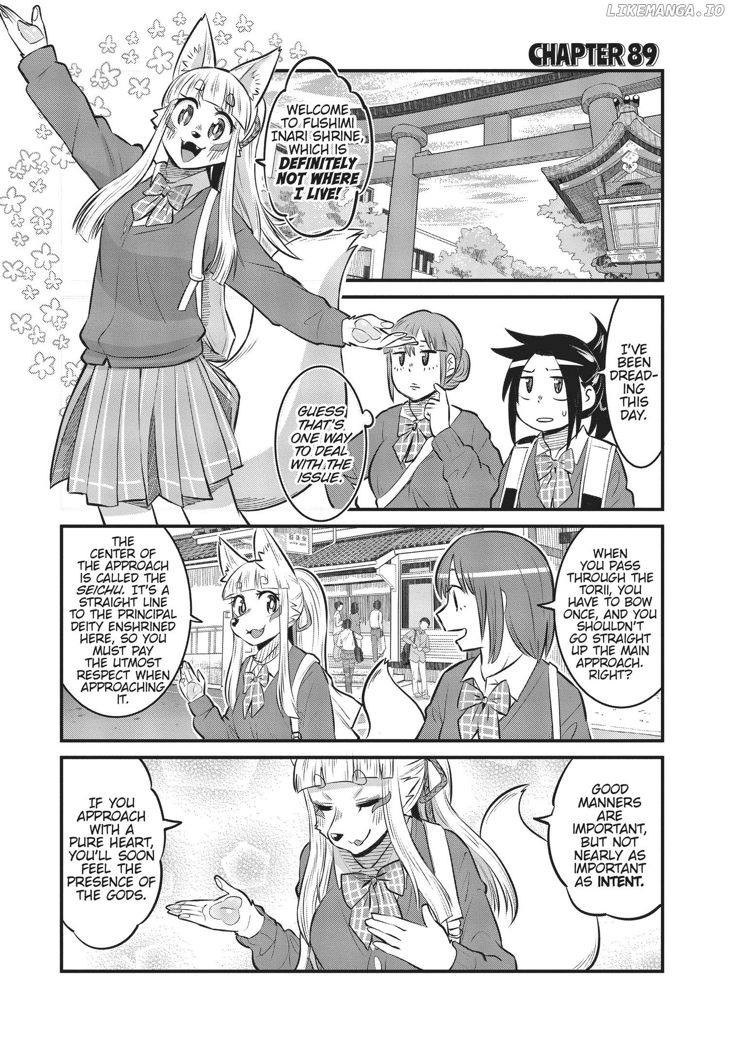 High School Inari Tamamo-Chan! chapter 89 - page 1