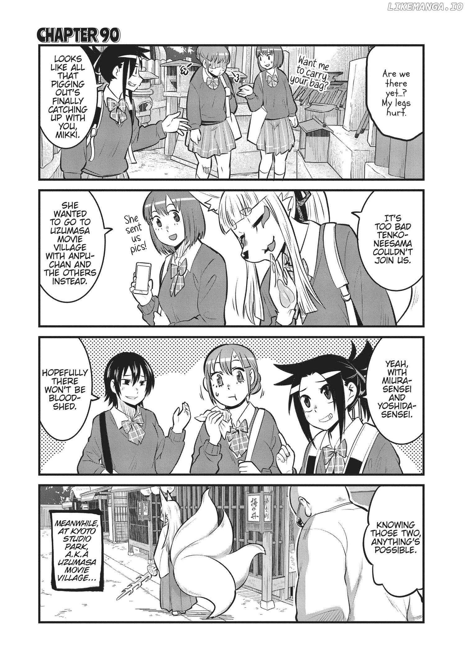 High School Inari Tamamo-Chan! chapter 90 - page 1