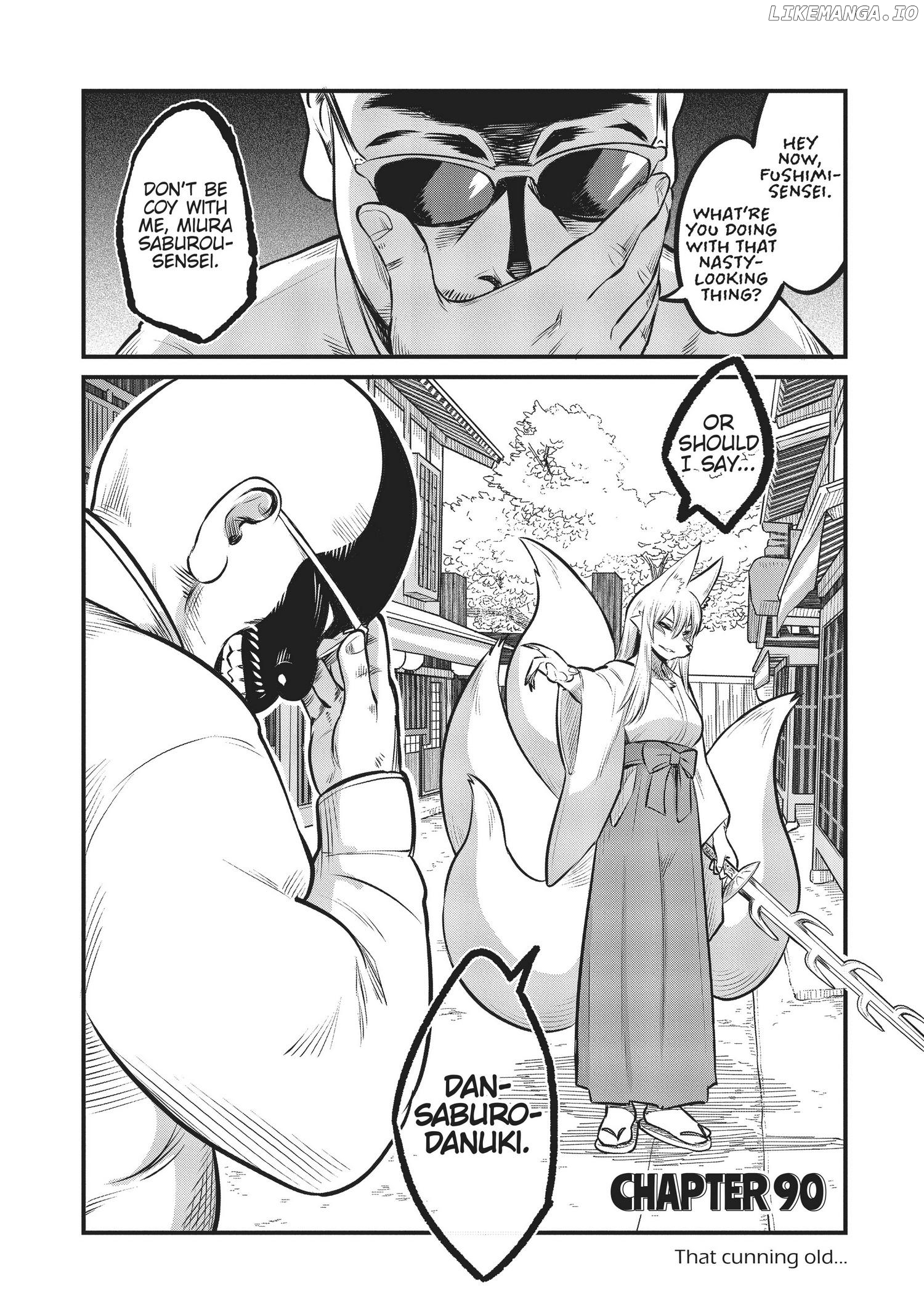 High School Inari Tamamo-Chan! chapter 90 - page 2