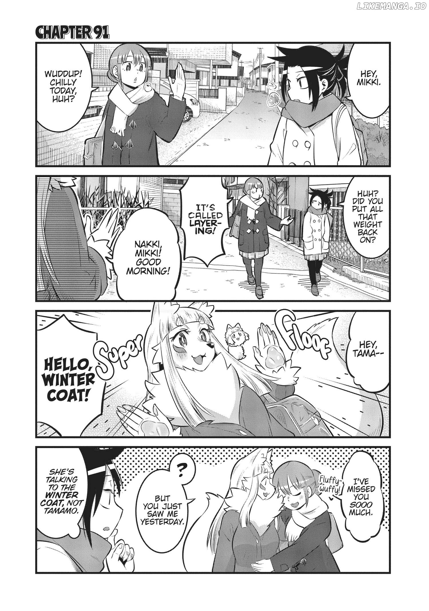High School Inari Tamamo-Chan! chapter 91 - page 1