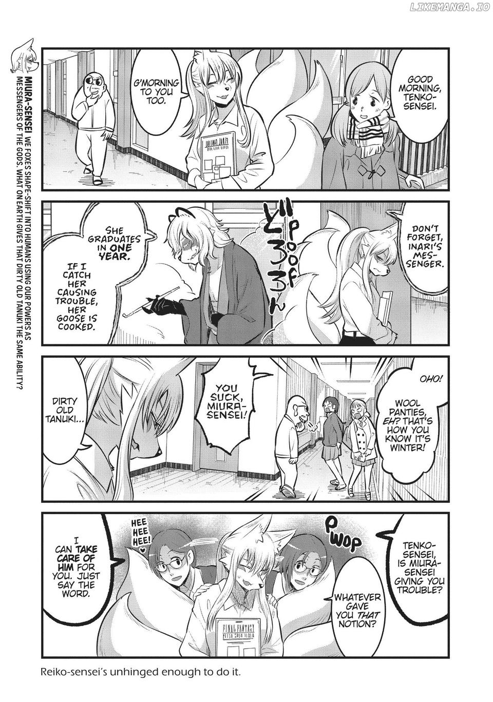 High School Inari Tamamo-Chan! chapter 91 - page 3