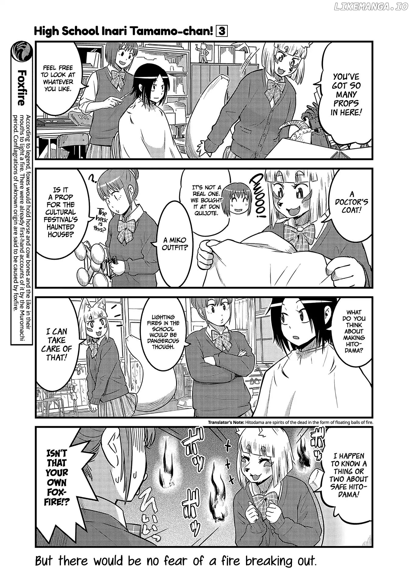 High School Inari Tamamo-Chan! chapter 34 - page 7