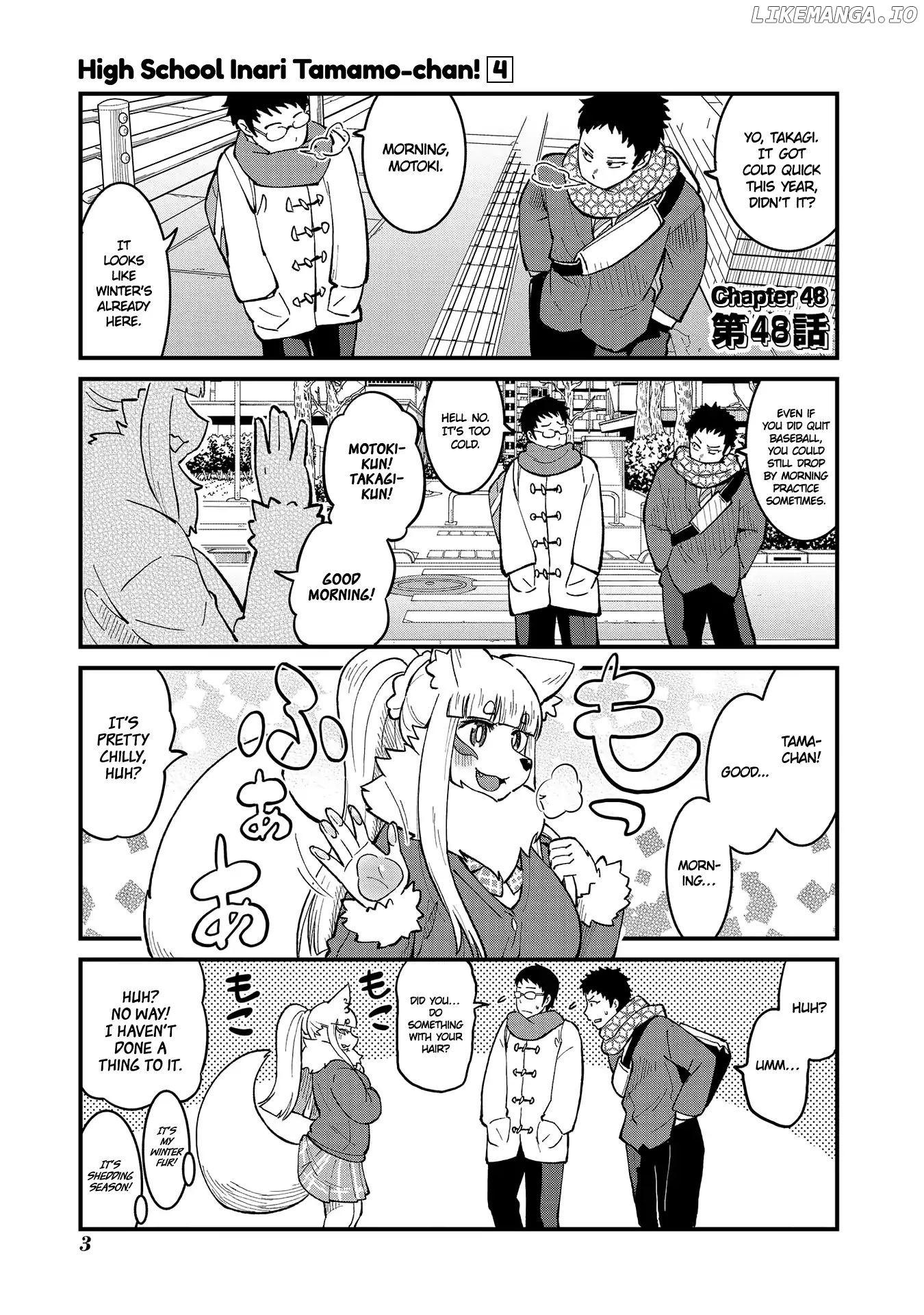 High School Inari Tamamo-Chan! chapter 48 - page 5