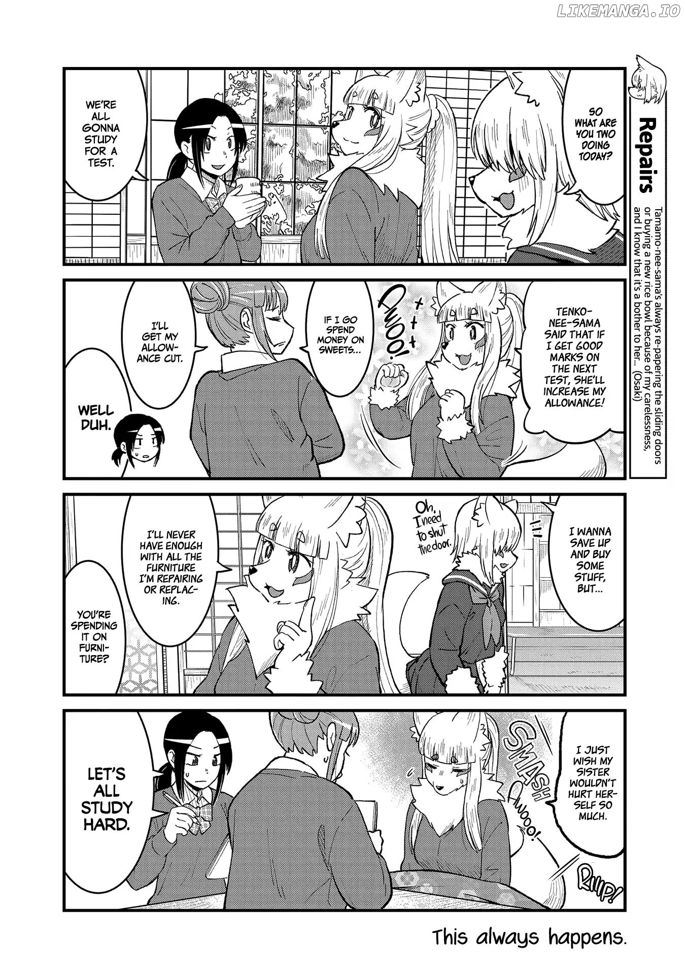 High School Inari Tamamo-Chan! chapter 49 - page 4