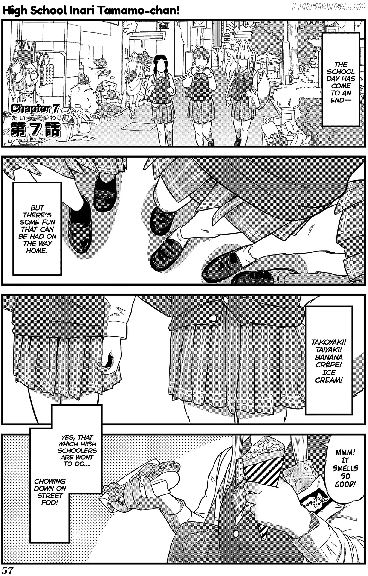 High School Inari Tamamo-Chan! chapter 7 - page 1