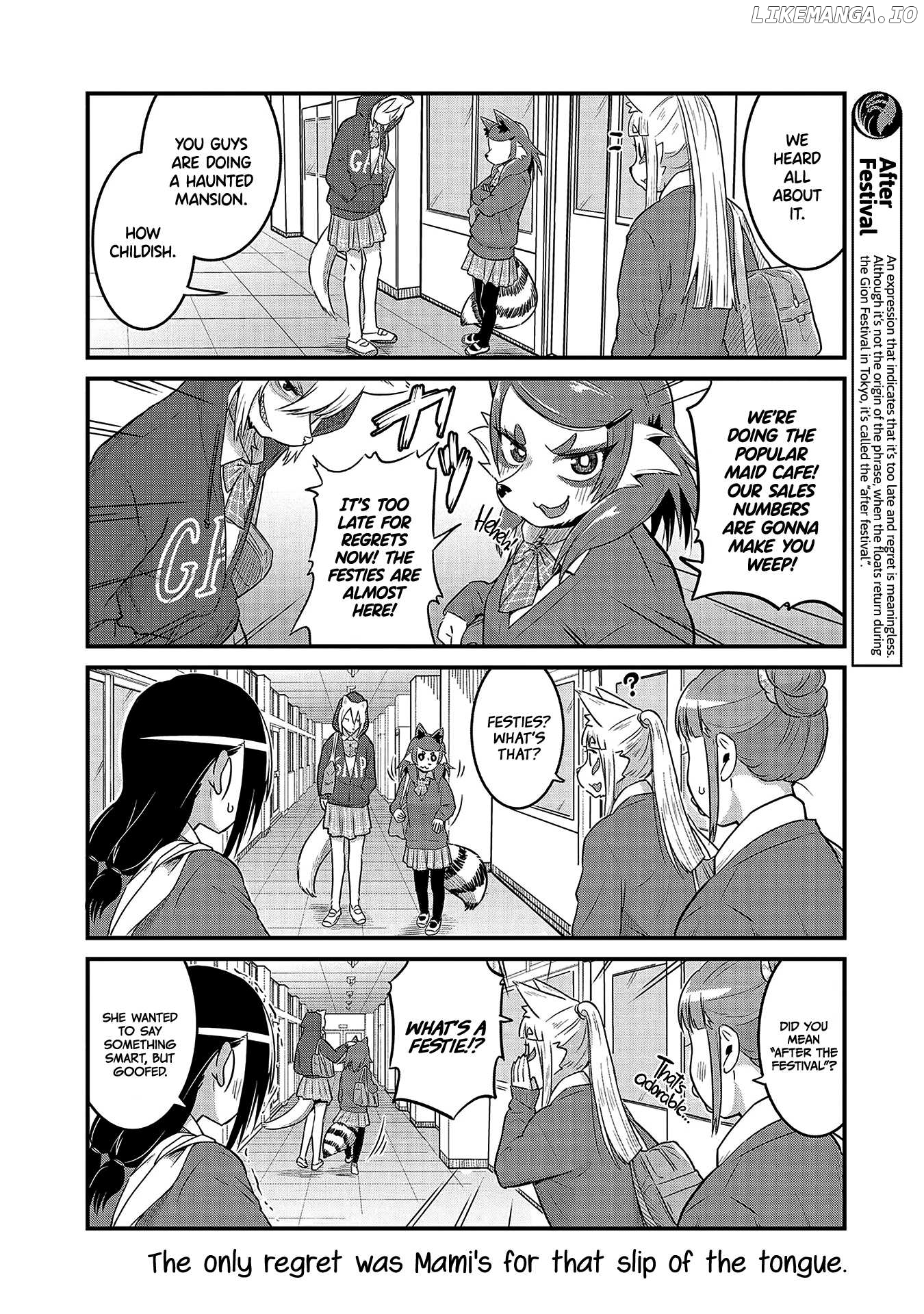 High School Inari Tamamo-Chan! chapter 33 - page 8