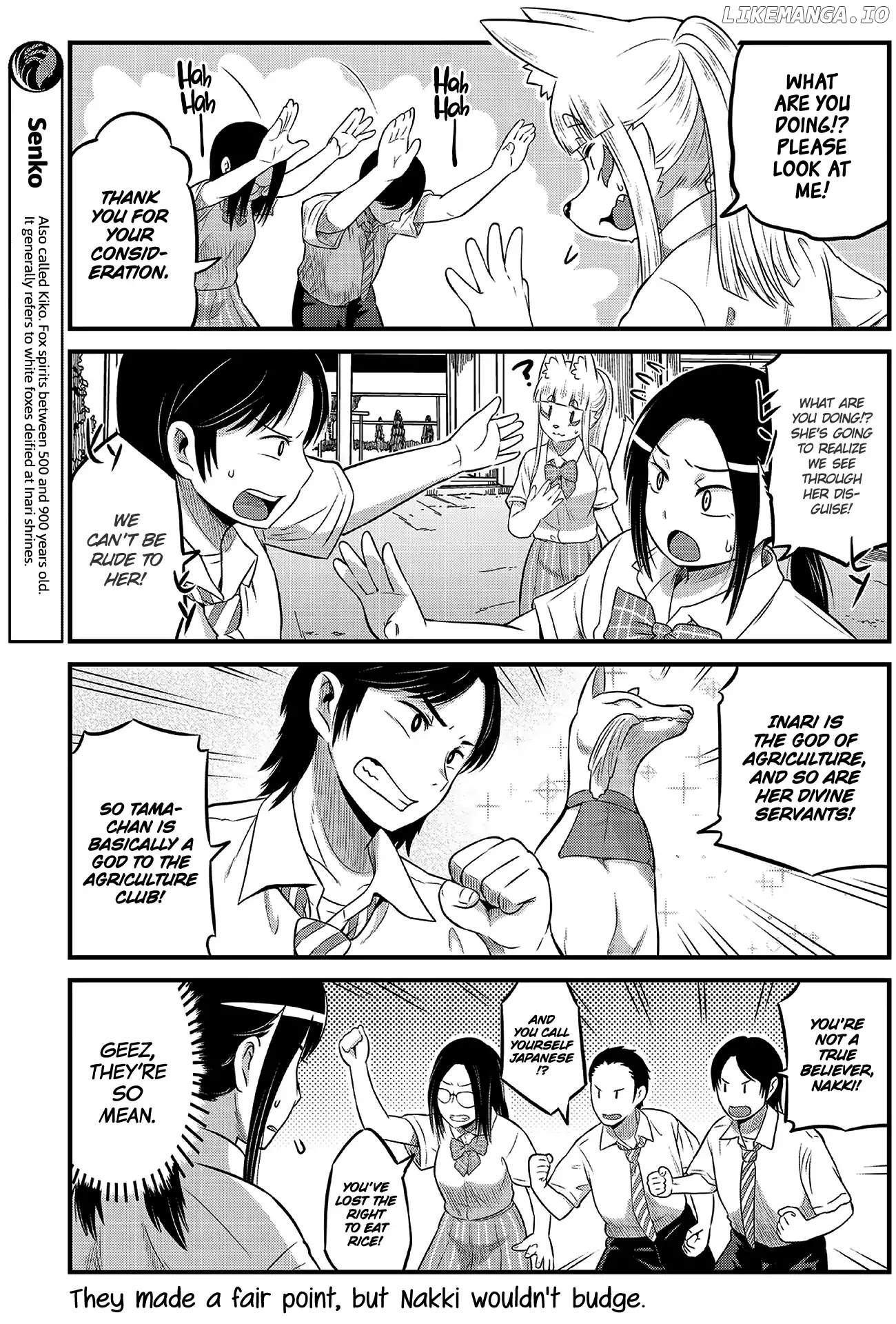 High School Inari Tamamo-Chan! chapter 13 - page 3