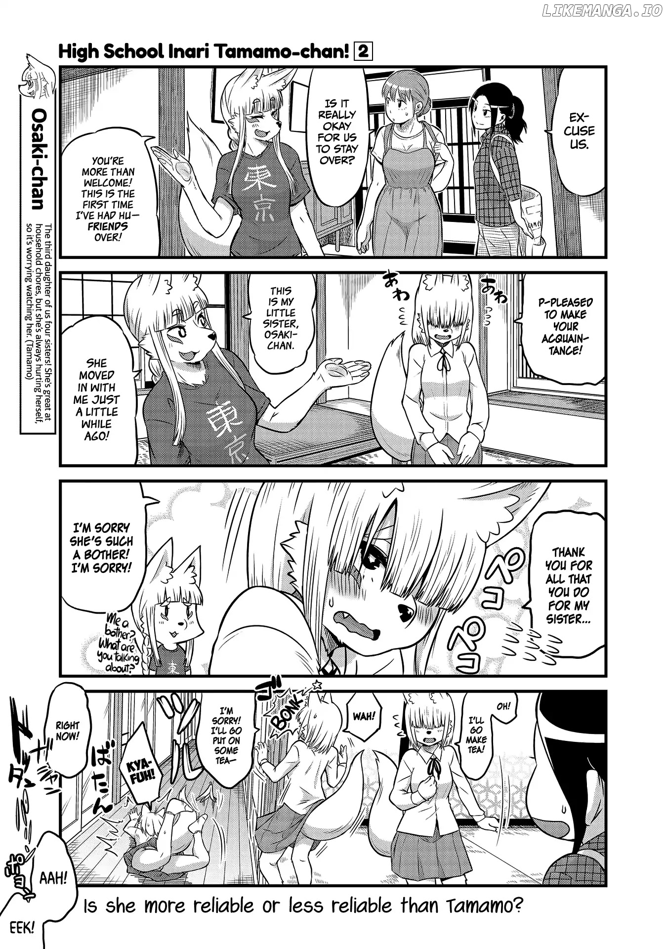 High School Inari Tamamo-Chan! chapter 18 - page 3