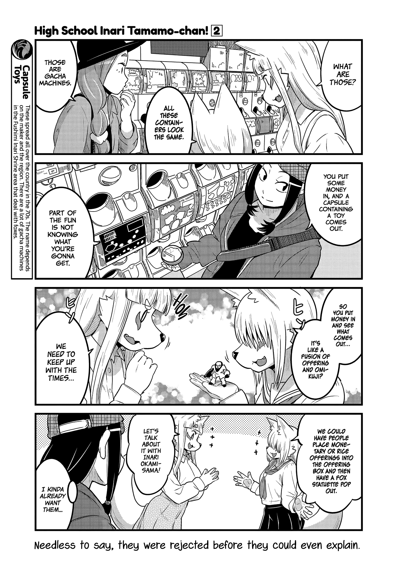 High School Inari Tamamo-Chan! chapter 27 - page 3