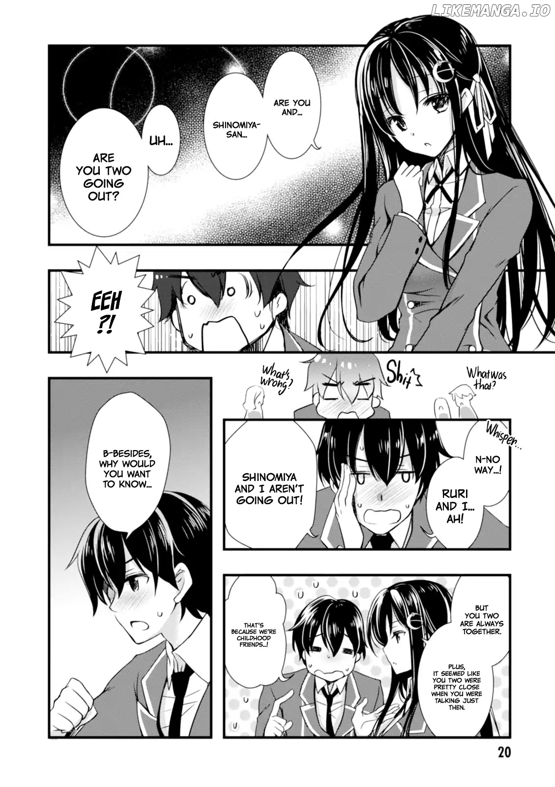 Hiota no Kanojo ga Ore no Motteru Eroge ni Kyoumi Shinshin Nanda ga...... chapter 1 - page 22
