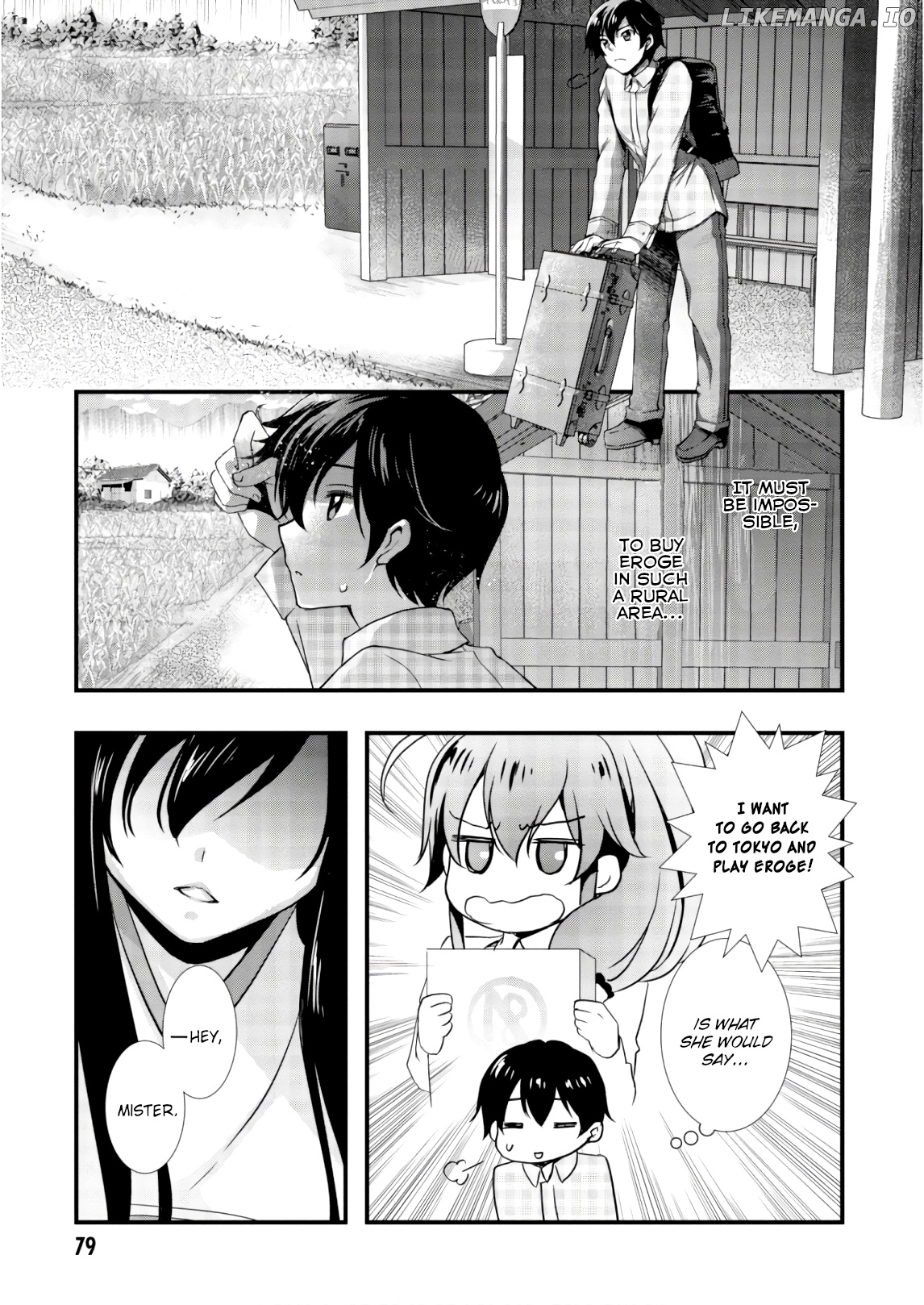 Hiota no Kanojo ga Ore no Motteru Eroge ni Kyoumi Shinshin Nanda ga...... chapter 25 - page 11