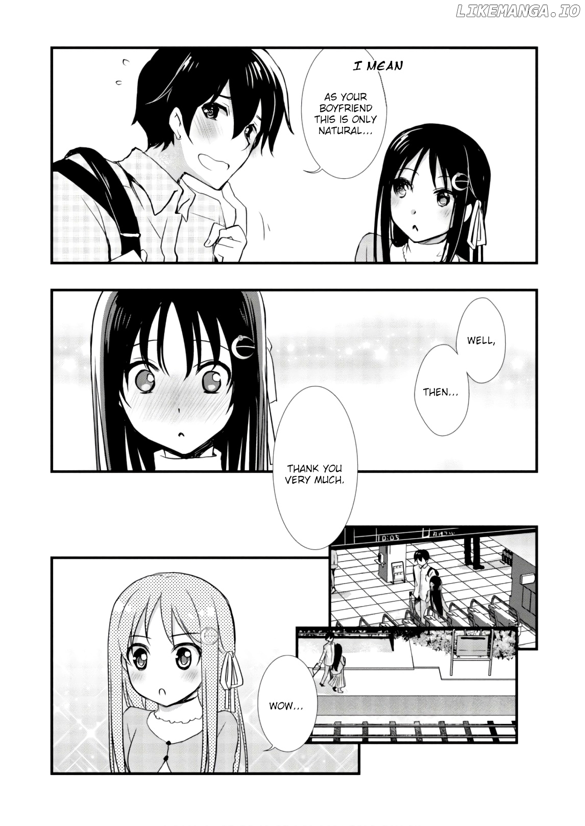 Hiota no Kanojo ga Ore no Motteru Eroge ni Kyoumi Shinshin Nanda ga...... chapter 25 - page 6