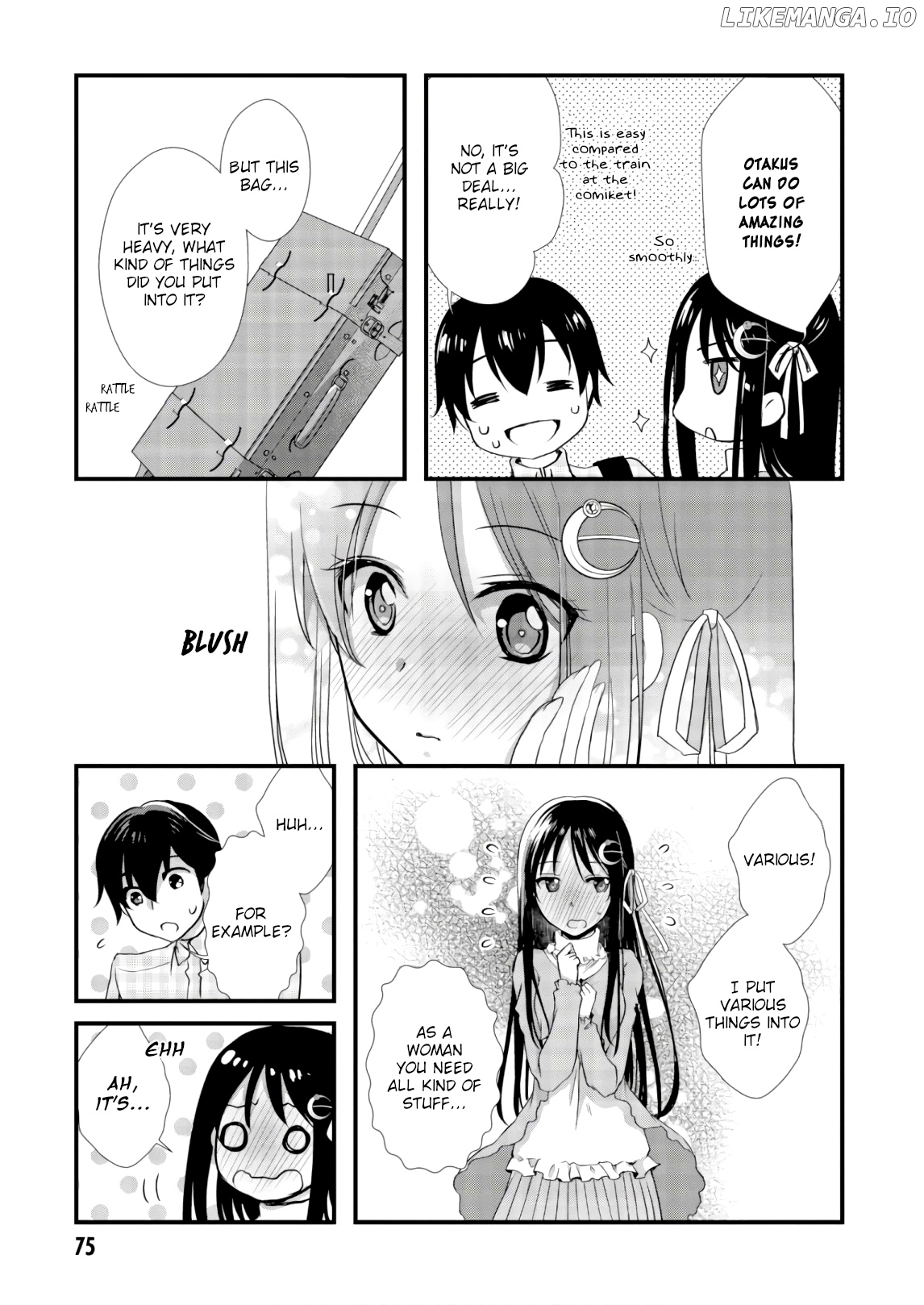 Hiota no Kanojo ga Ore no Motteru Eroge ni Kyoumi Shinshin Nanda ga...... chapter 25 - page 7