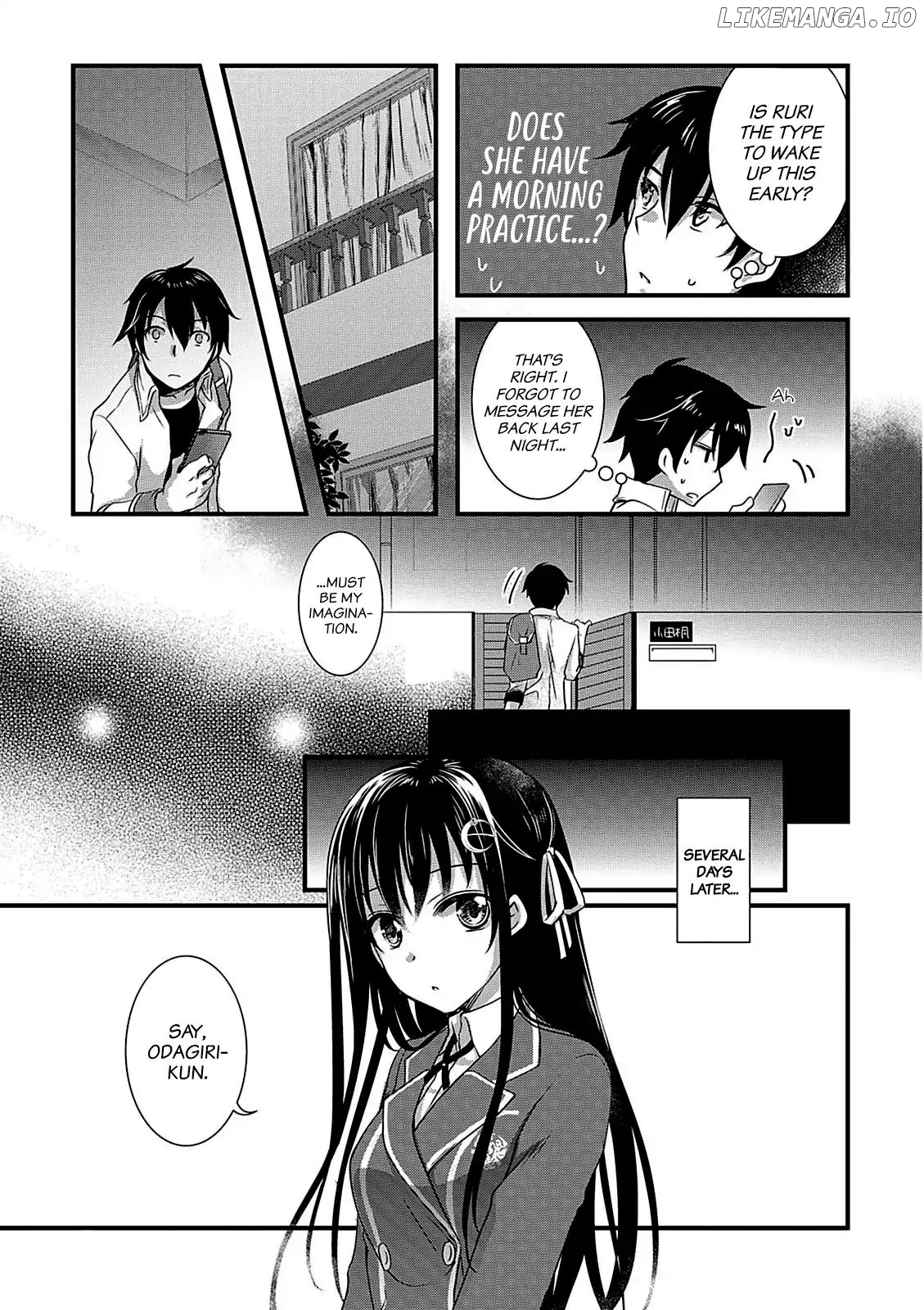 Hiota no Kanojo ga Ore no Motteru Eroge ni Kyoumi Shinshin Nanda ga...... chapter 7 - page 11