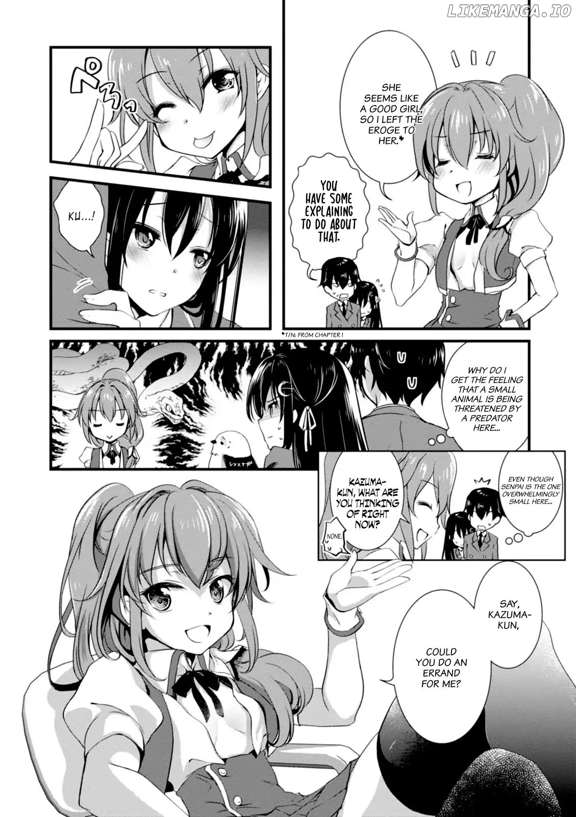 Hiota no Kanojo ga Ore no Motteru Eroge ni Kyoumi Shinshin Nanda ga...... chapter 5 - page 16