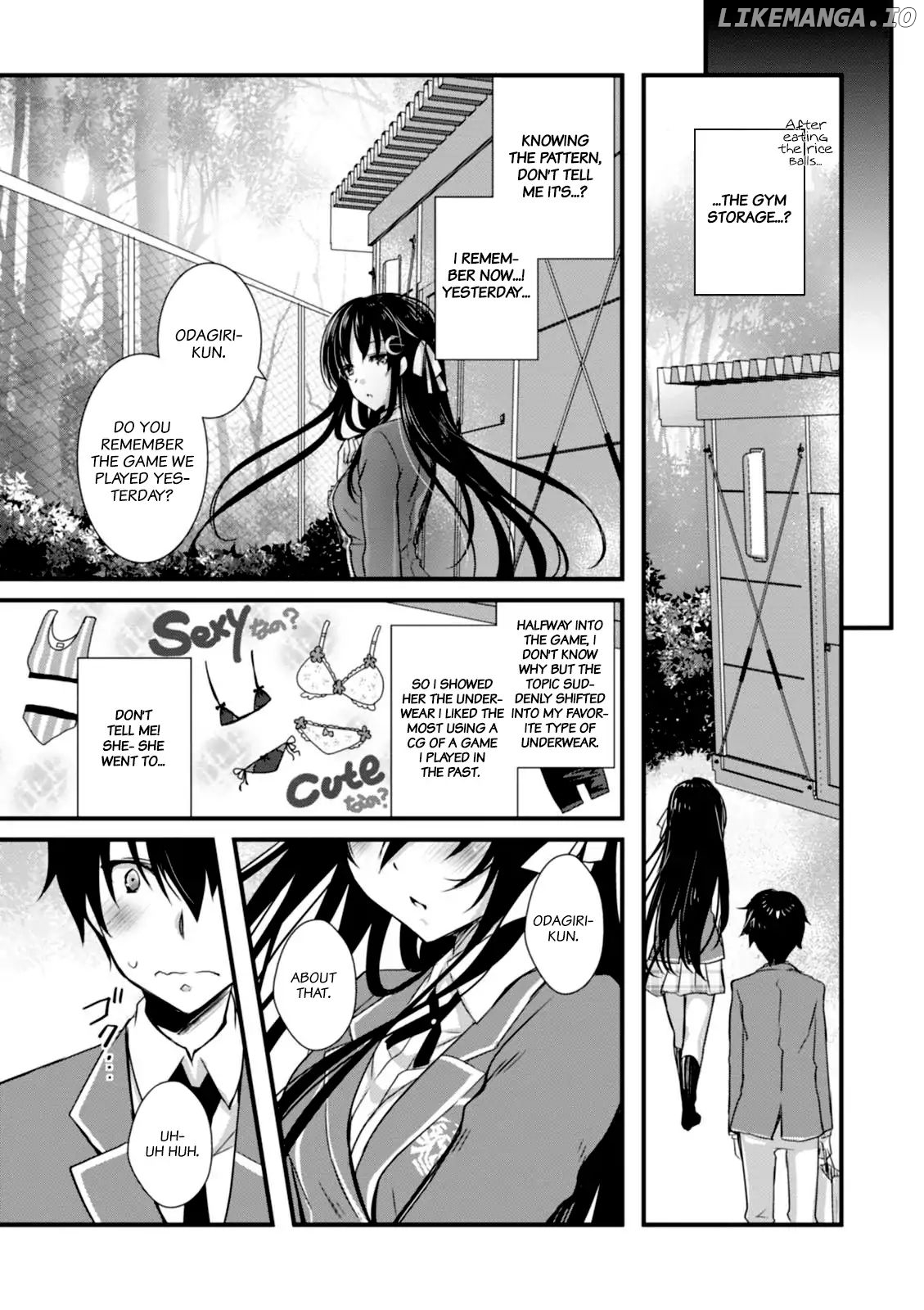 Hiota no Kanojo ga Ore no Motteru Eroge ni Kyoumi Shinshin Nanda ga...... chapter 4 - page 13