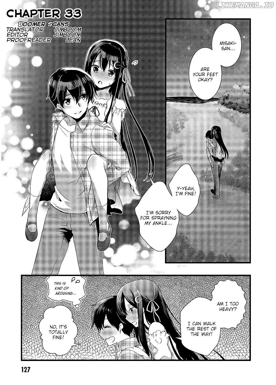 Hiota no Kanojo ga Ore no Motteru Eroge ni Kyoumi Shinshin Nanda ga...... chapter 33 - page 1
