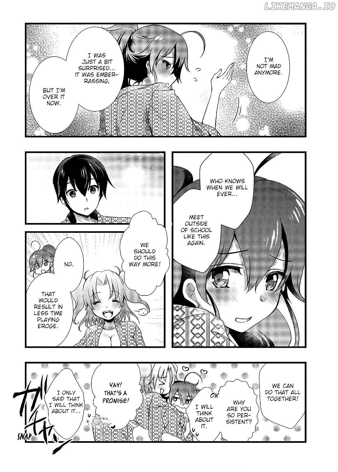 Hiota no Kanojo ga Ore no Motteru Eroge ni Kyoumi Shinshin Nanda ga...... chapter 28 - page 14
