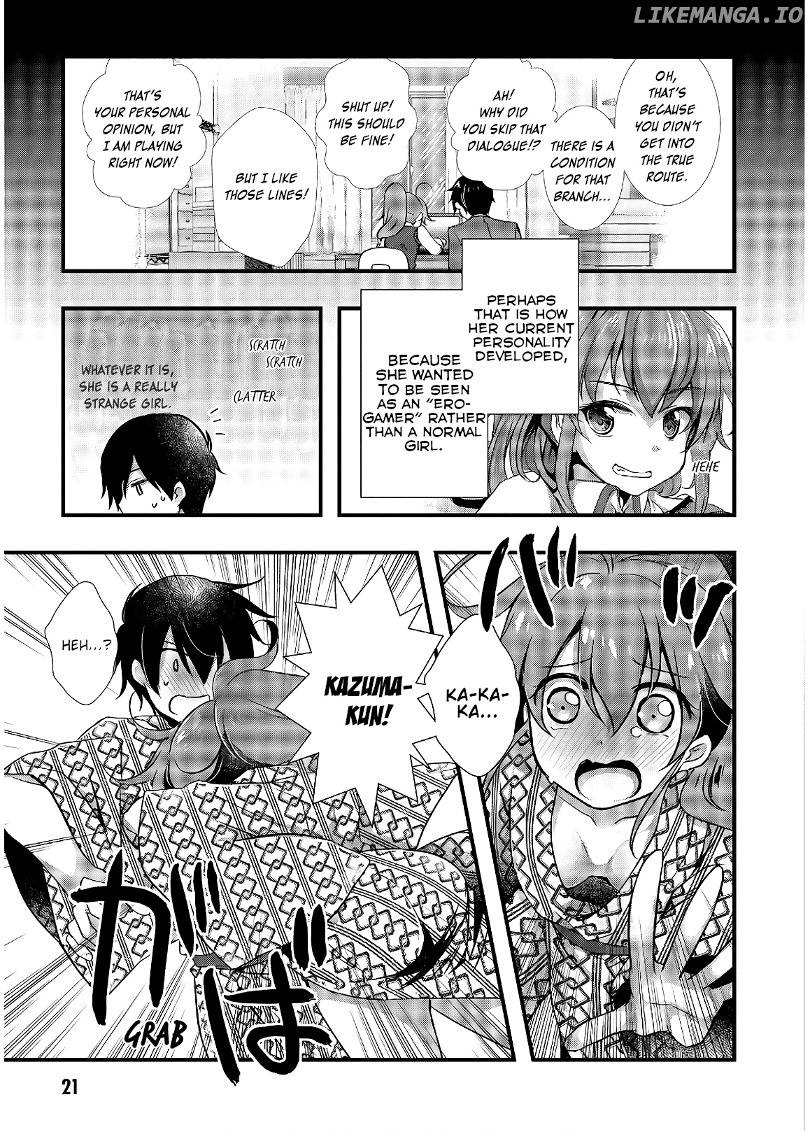 Hiota no Kanojo ga Ore no Motteru Eroge ni Kyoumi Shinshin Nanda ga...... chapter 28 - page 22