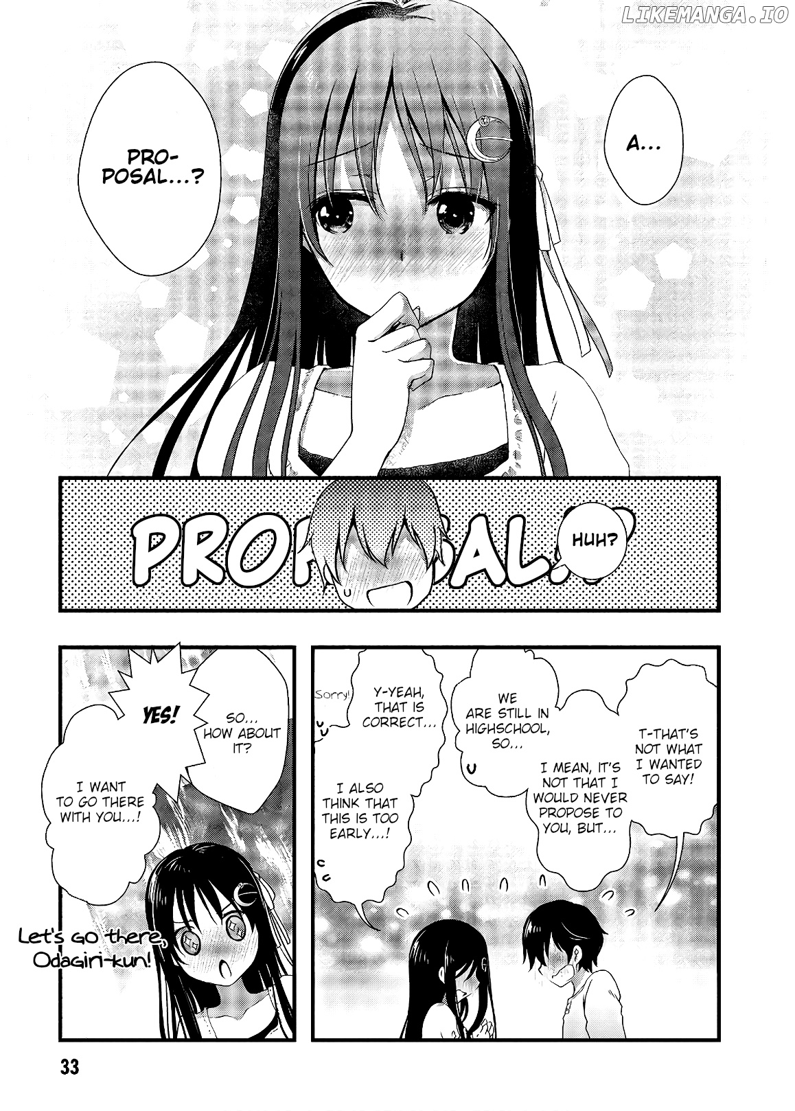 Hiota no Kanojo ga Ore no Motteru Eroge ni Kyoumi Shinshin Nanda ga...... chapter 28 - page 34