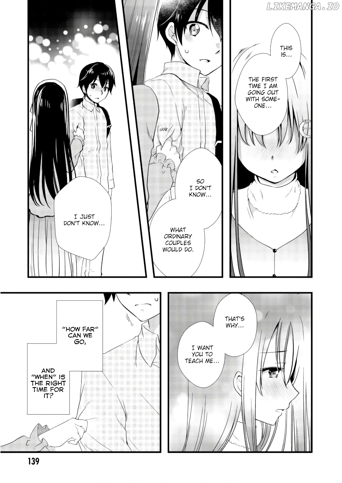 Hiota no Kanojo ga Ore no Motteru Eroge ni Kyoumi Shinshin Nanda ga...... chapter 27 - page 7