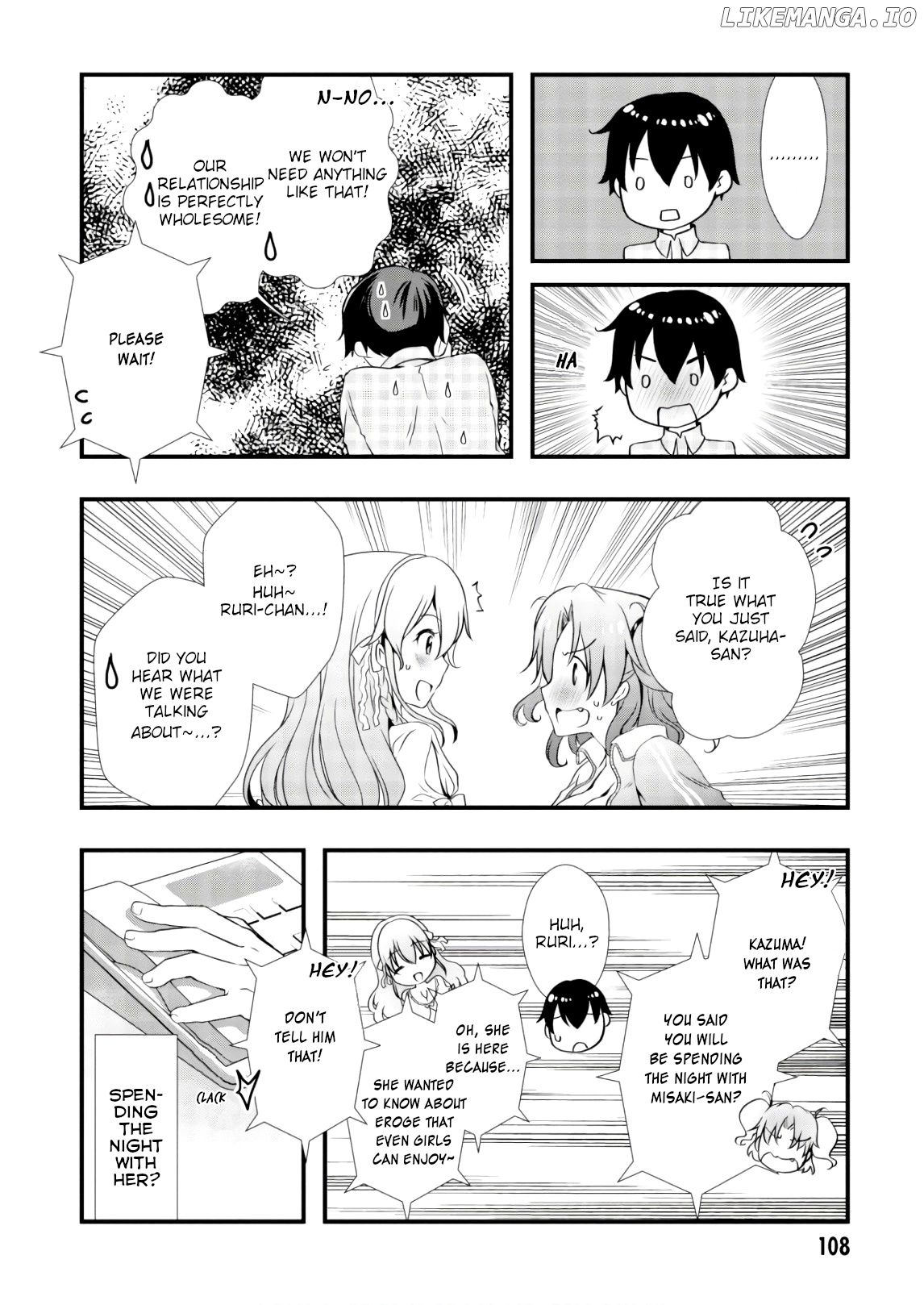 Hiota no Kanojo ga Ore no Motteru Eroge ni Kyoumi Shinshin Nanda ga...... chapter 26 - page 12