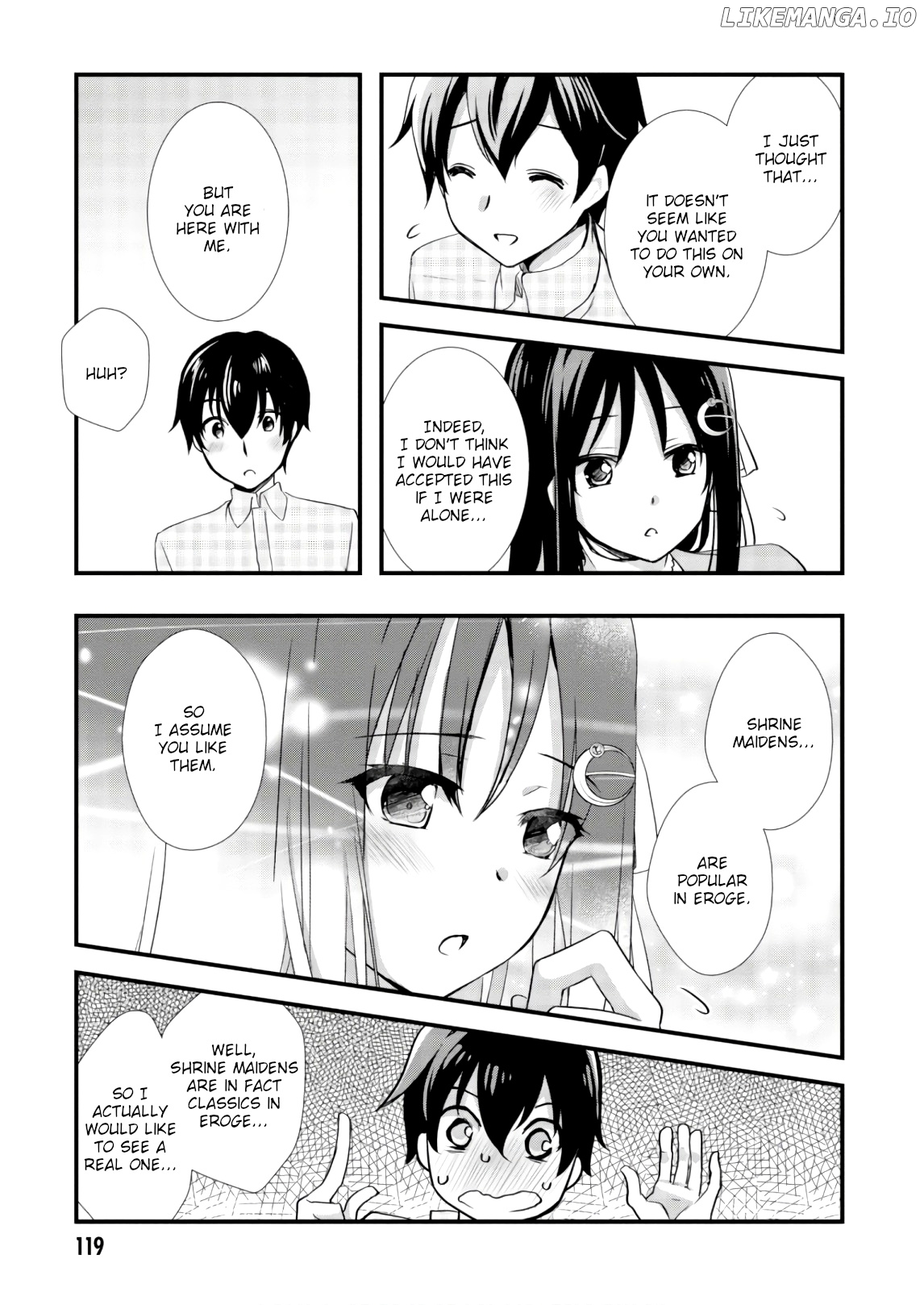 Hiota no Kanojo ga Ore no Motteru Eroge ni Kyoumi Shinshin Nanda ga...... chapter 26 - page 23