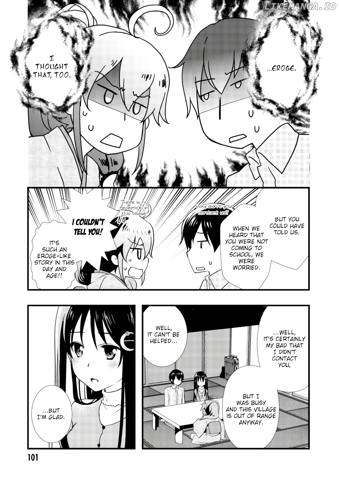 Hiota no Kanojo ga Ore no Motteru Eroge ni Kyoumi Shinshin Nanda ga...... chapter 26 - page 5