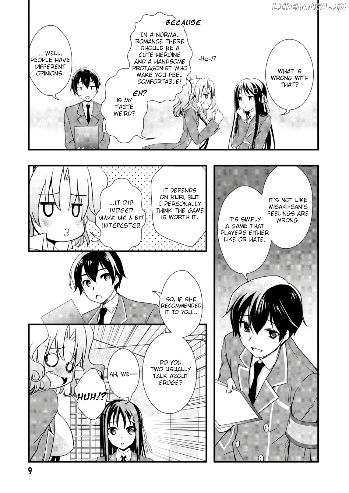 Hiota no Kanojo ga Ore no Motteru Eroge ni Kyoumi Shinshin Nanda ga...... chapter 23 - page 10