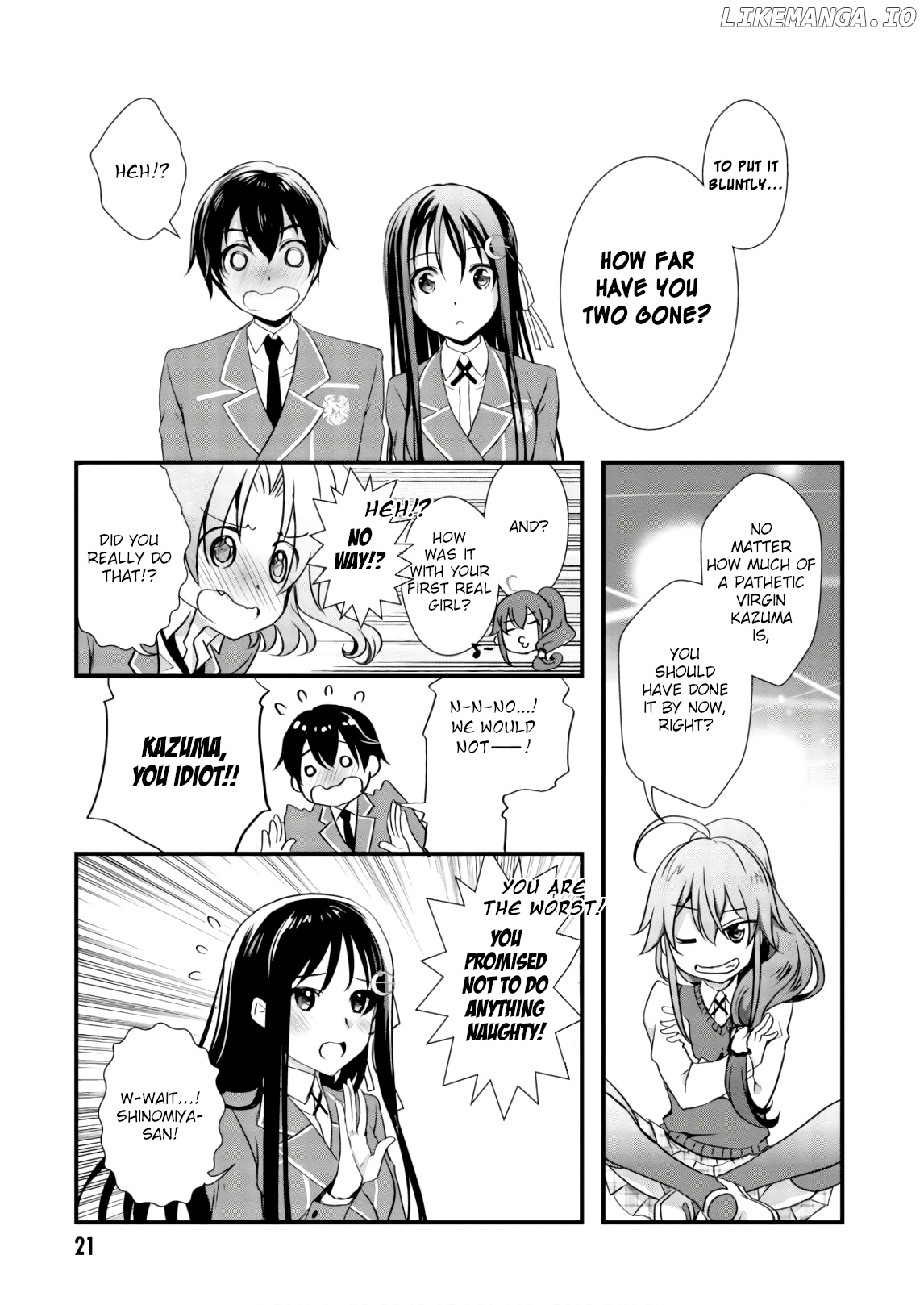 Hiota no Kanojo ga Ore no Motteru Eroge ni Kyoumi Shinshin Nanda ga...... chapter 23 - page 22