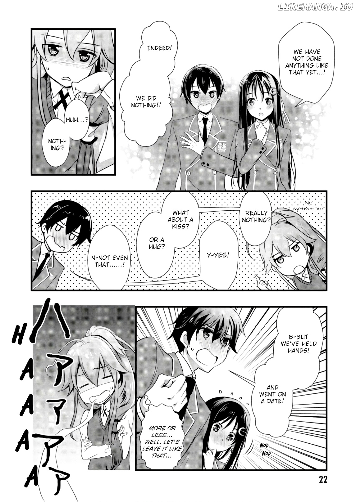 Hiota no Kanojo ga Ore no Motteru Eroge ni Kyoumi Shinshin Nanda ga...... chapter 23 - page 23
