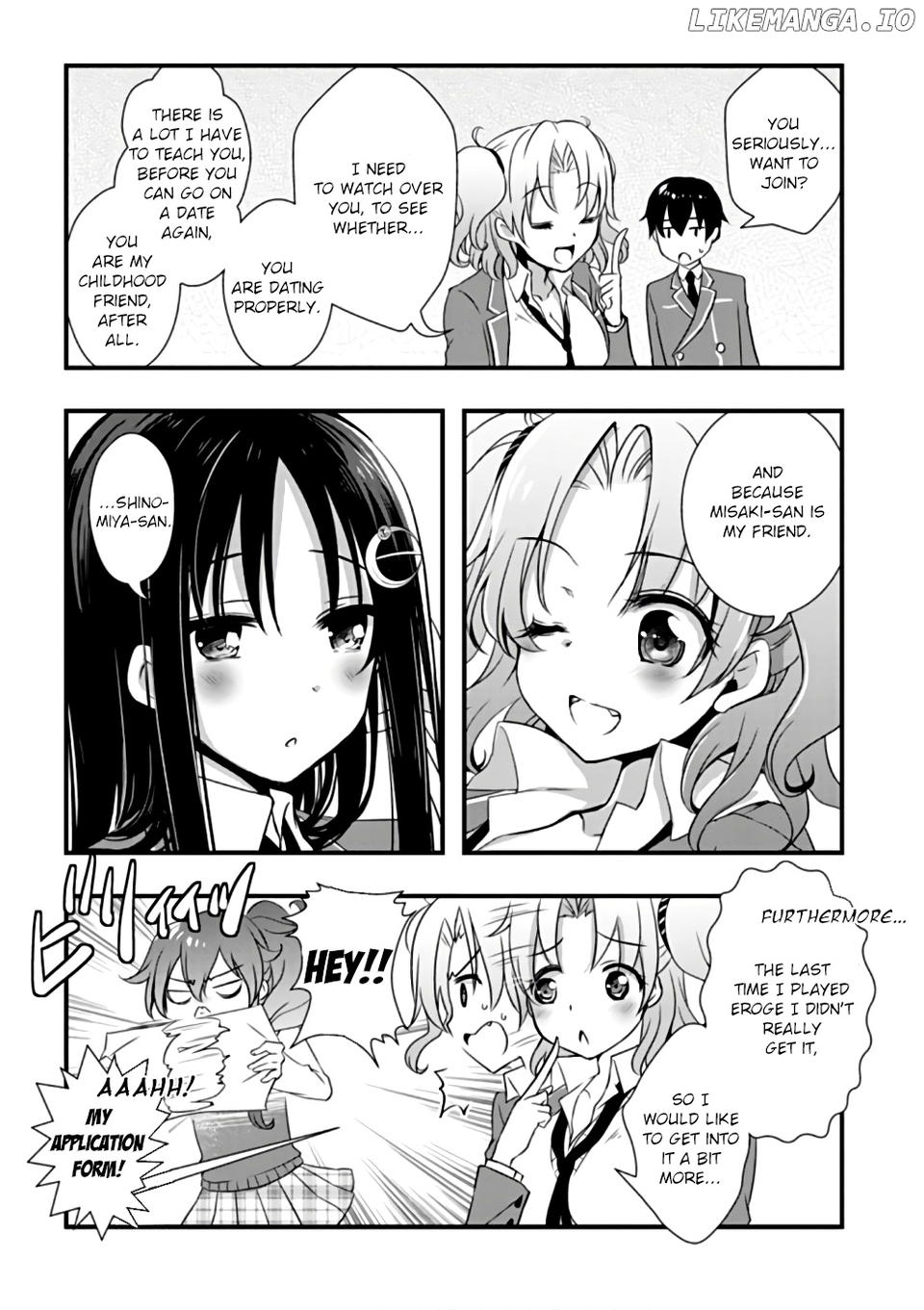 Hiota no Kanojo ga Ore no Motteru Eroge ni Kyoumi Shinshin Nanda ga...... chapter 22 - page 31