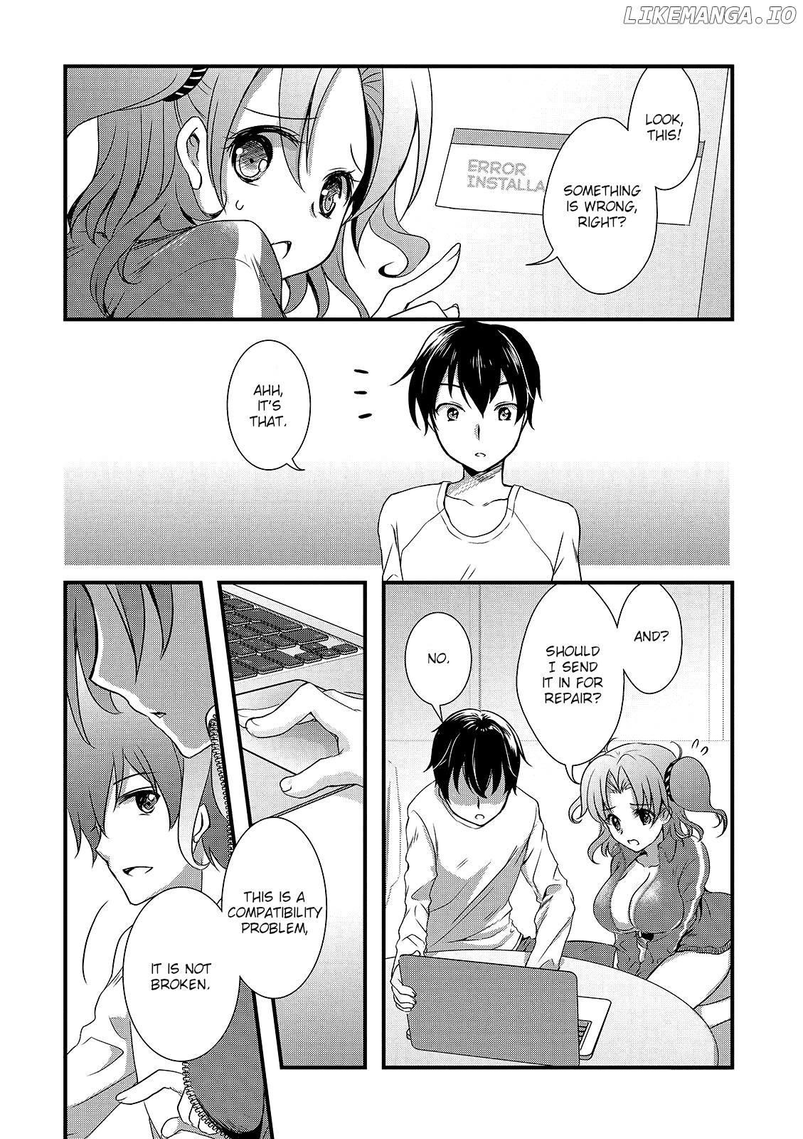 Hiota no Kanojo ga Ore no Motteru Eroge ni Kyoumi Shinshin Nanda ga...... chapter 17 - page 17