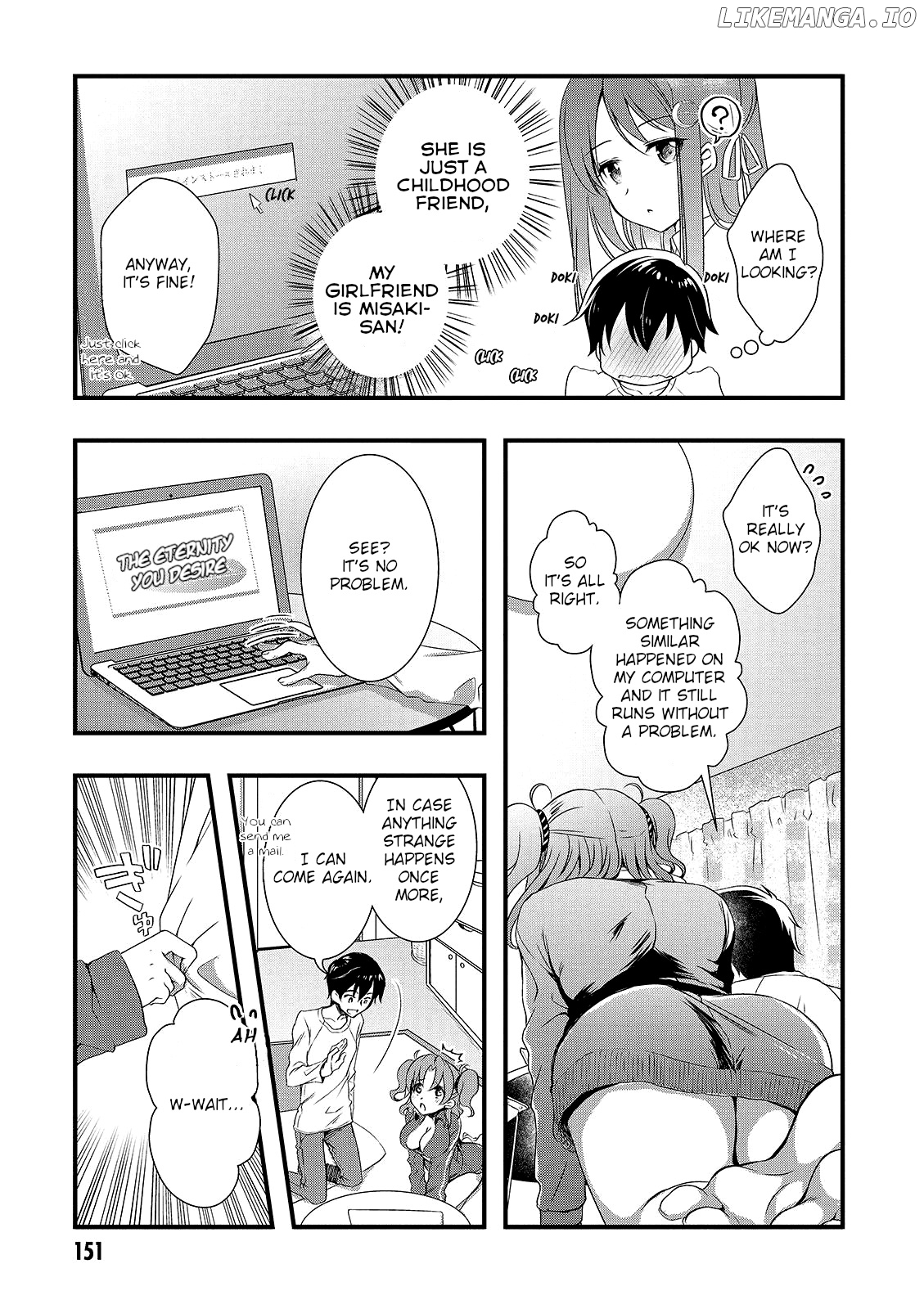 Hiota no Kanojo ga Ore no Motteru Eroge ni Kyoumi Shinshin Nanda ga...... chapter 17 - page 19