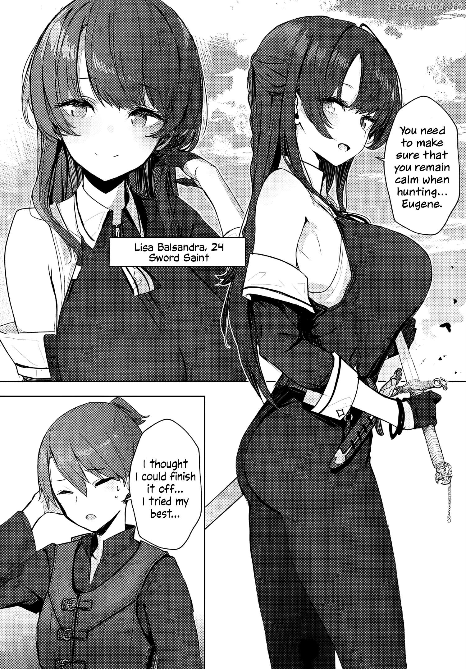 My Female Sword Master, Who I Live With, Is So Cute That I’m Happy Every Day Chapter 1 - page 7