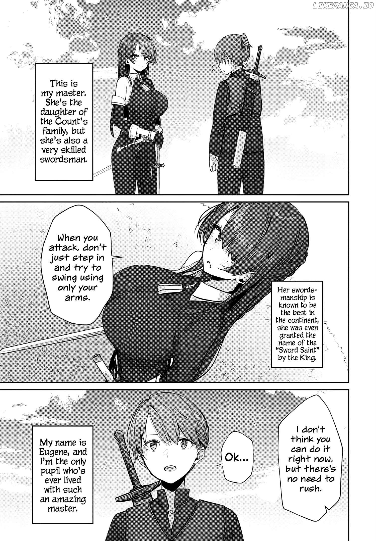 My Female Sword Master, Who I Live With, Is So Cute That I’m Happy Every Day Chapter 1 - page 8