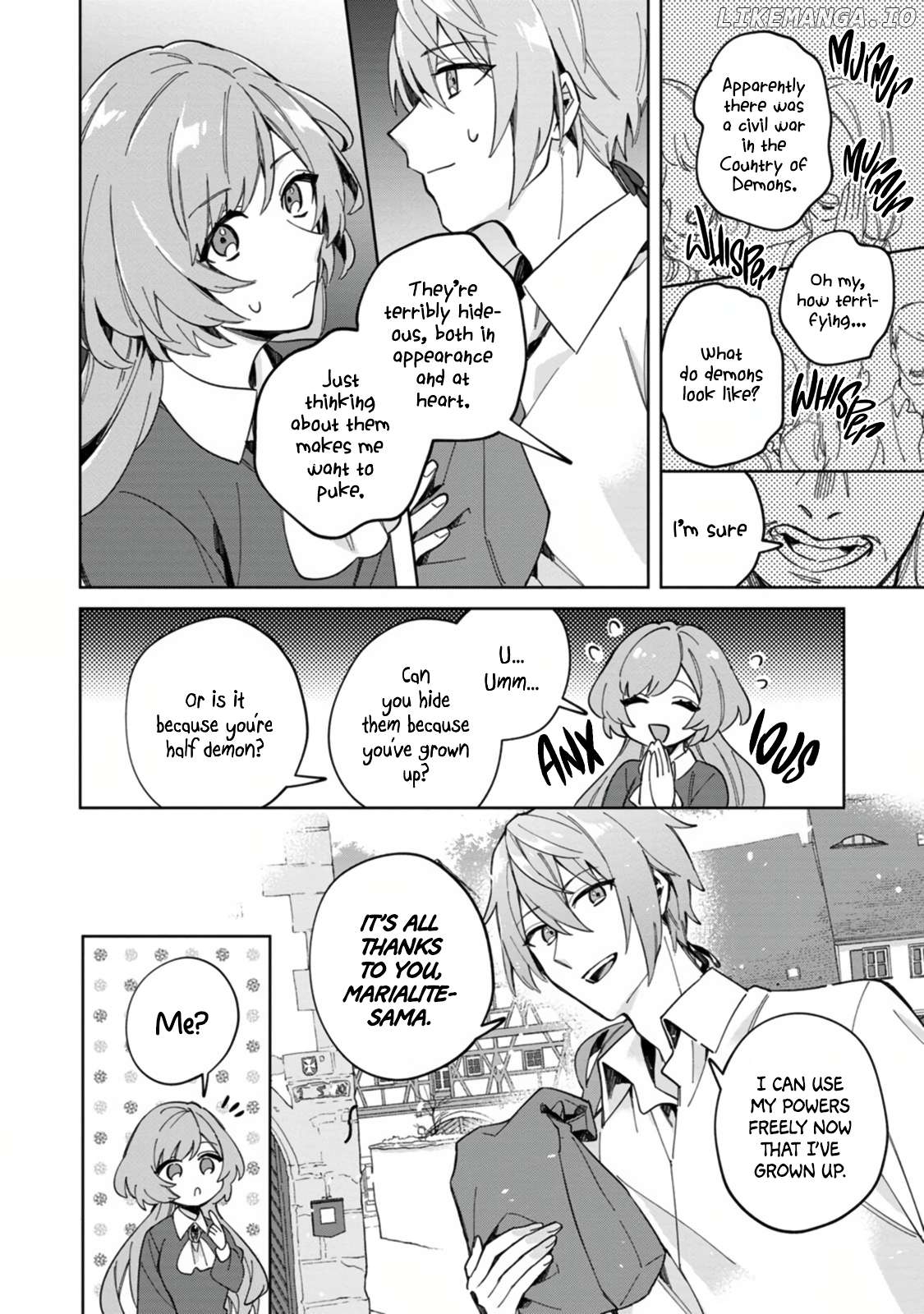 Iki Okure Seijo no Shiawase - Konyaku Hakisareta to Omottara Mazoku no Ouji-sama ni Dekiaisaretemasu! Chapter 2 - page 9